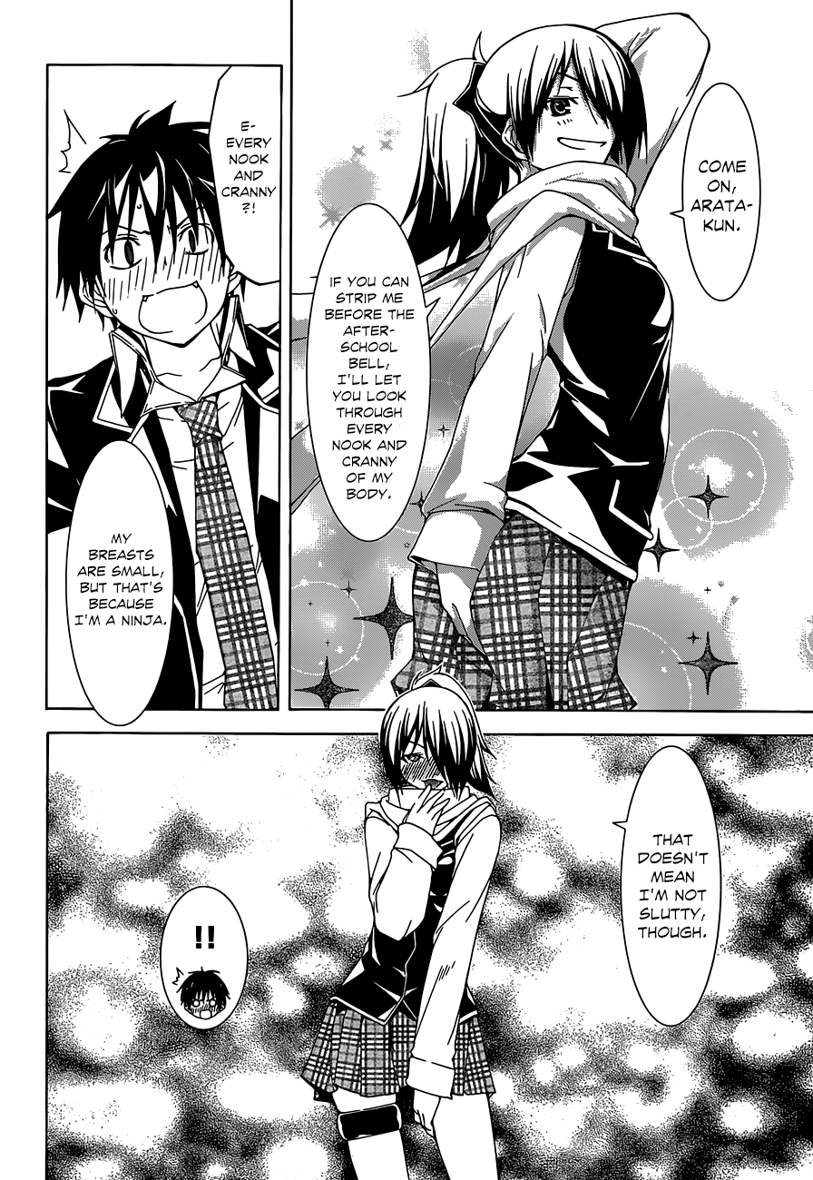 Trinity Seven: 7-Nin No Mahoutsukai - Vol.9 Chapter 38: School Festival & Sticks