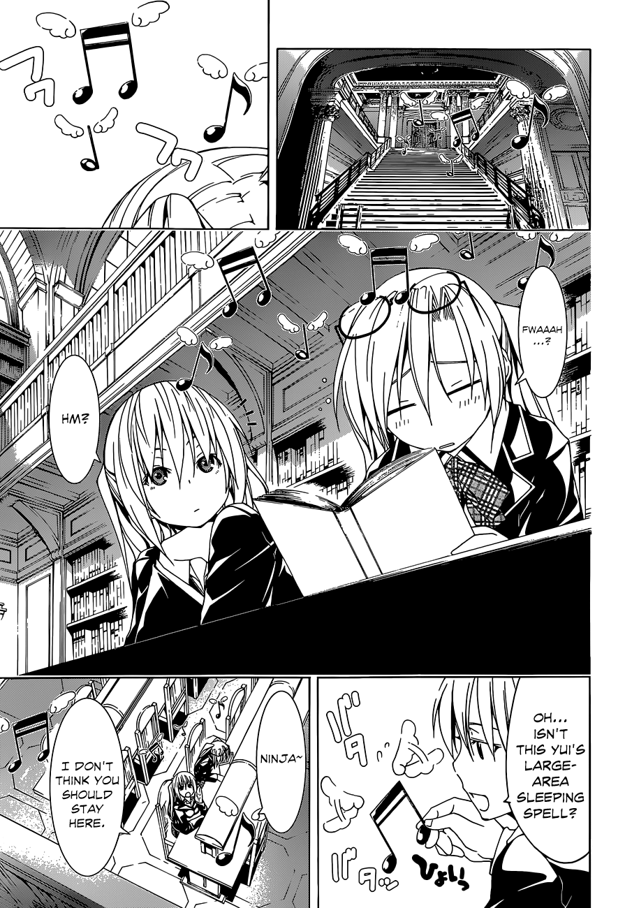 Trinity Seven: 7-Nin No Mahoutsukai - Vol.9 Chapter 38: School Festival & Sticks