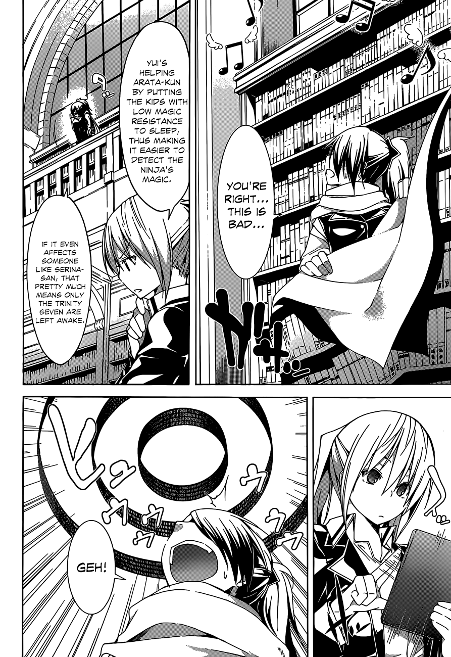 Trinity Seven: 7-Nin No Mahoutsukai - Vol.9 Chapter 38: School Festival & Sticks