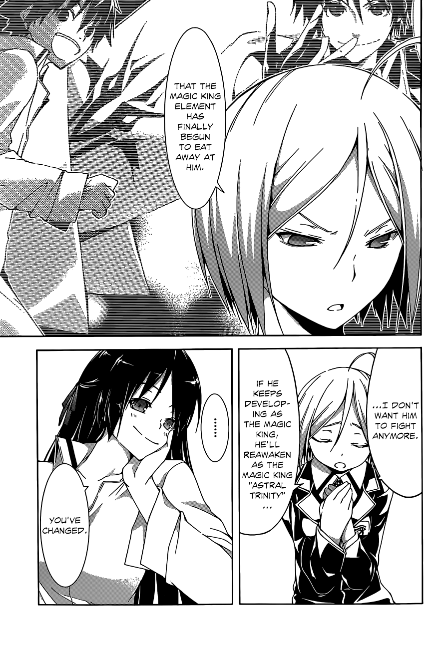 Trinity Seven: 7-Nin No Mahoutsukai - Vol.9 Chapter 38: School Festival & Sticks