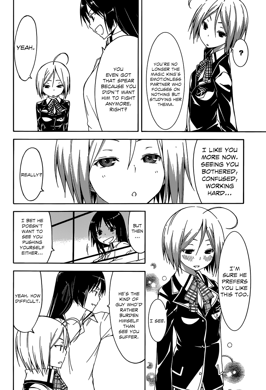 Trinity Seven: 7-Nin No Mahoutsukai - Vol.9 Chapter 38: School Festival & Sticks