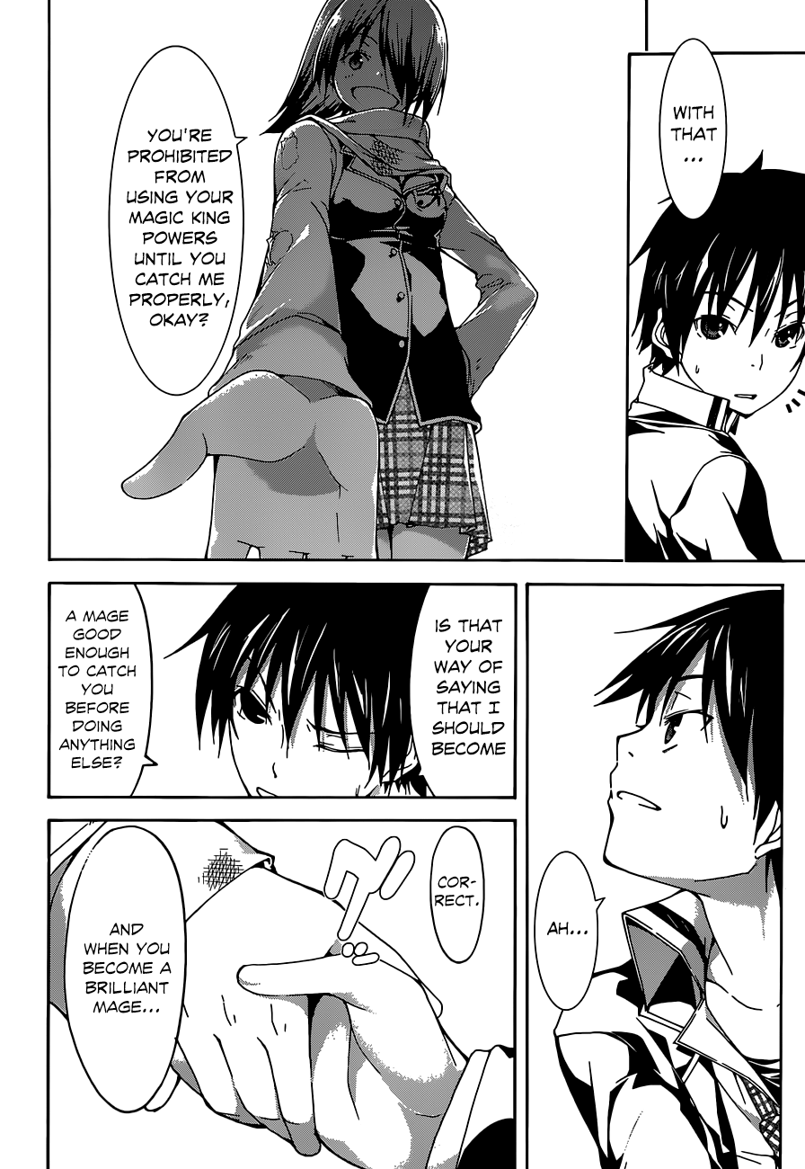 Trinity Seven: 7-Nin No Mahoutsukai - Vol.9 Chapter 38: School Festival & Sticks