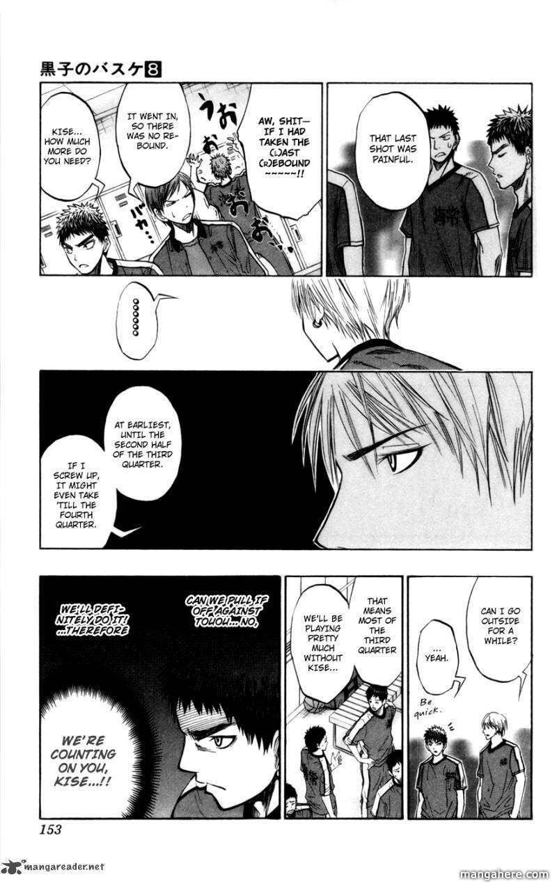 Kuroko No Basket - Vol.08 Chapter 068 : I Don't Think It's Strange