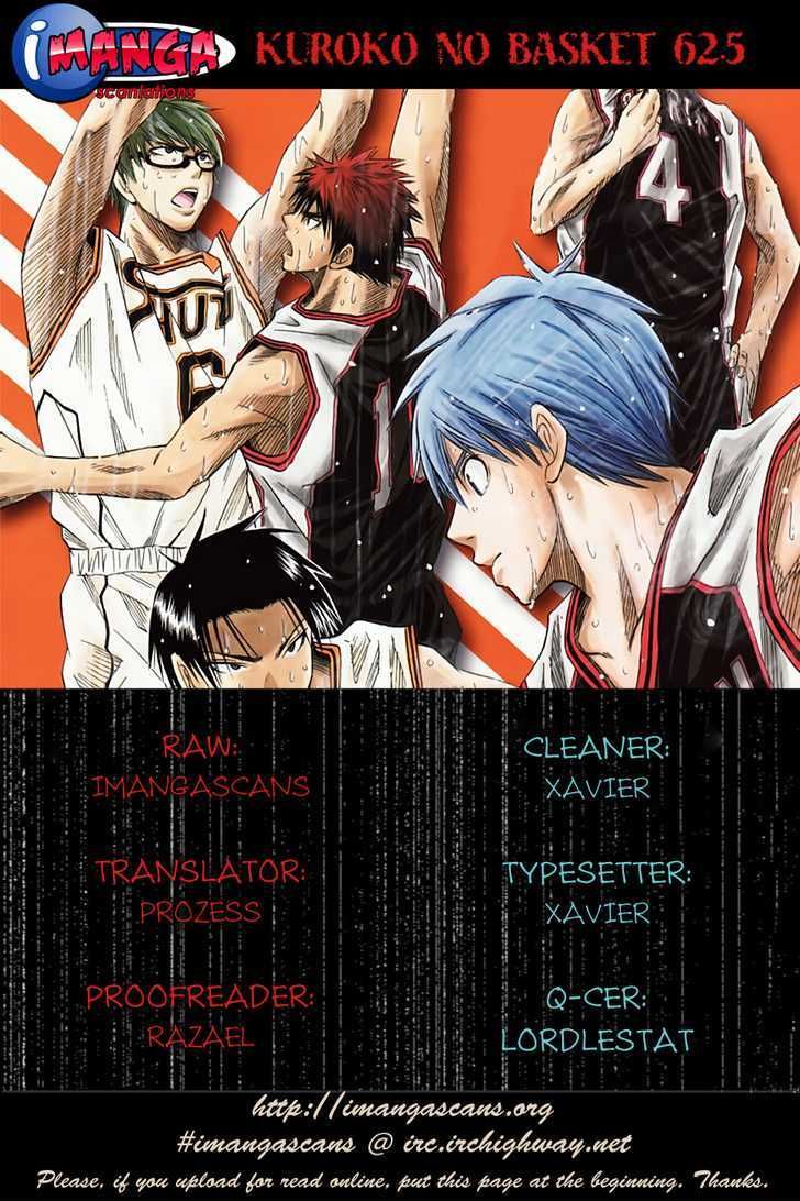 Kuroko No Basket - Vol.07 Chapter 062.5 : [Extra] - Tip Off -