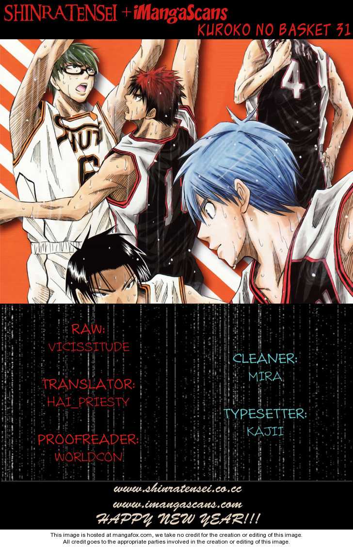 Kuroko No Basket - Vol.04 Chapter 031 : I'll Win!