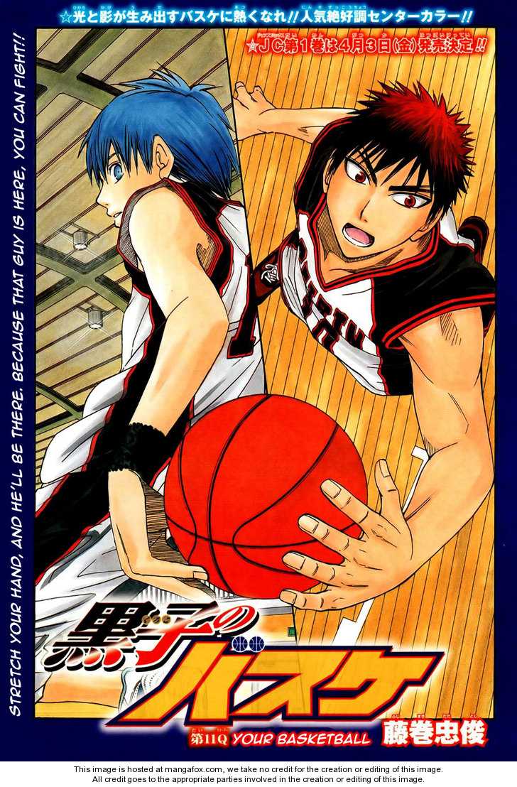 Kuroko No Basket - Vol.02 Chapter 011 : Your Basketball