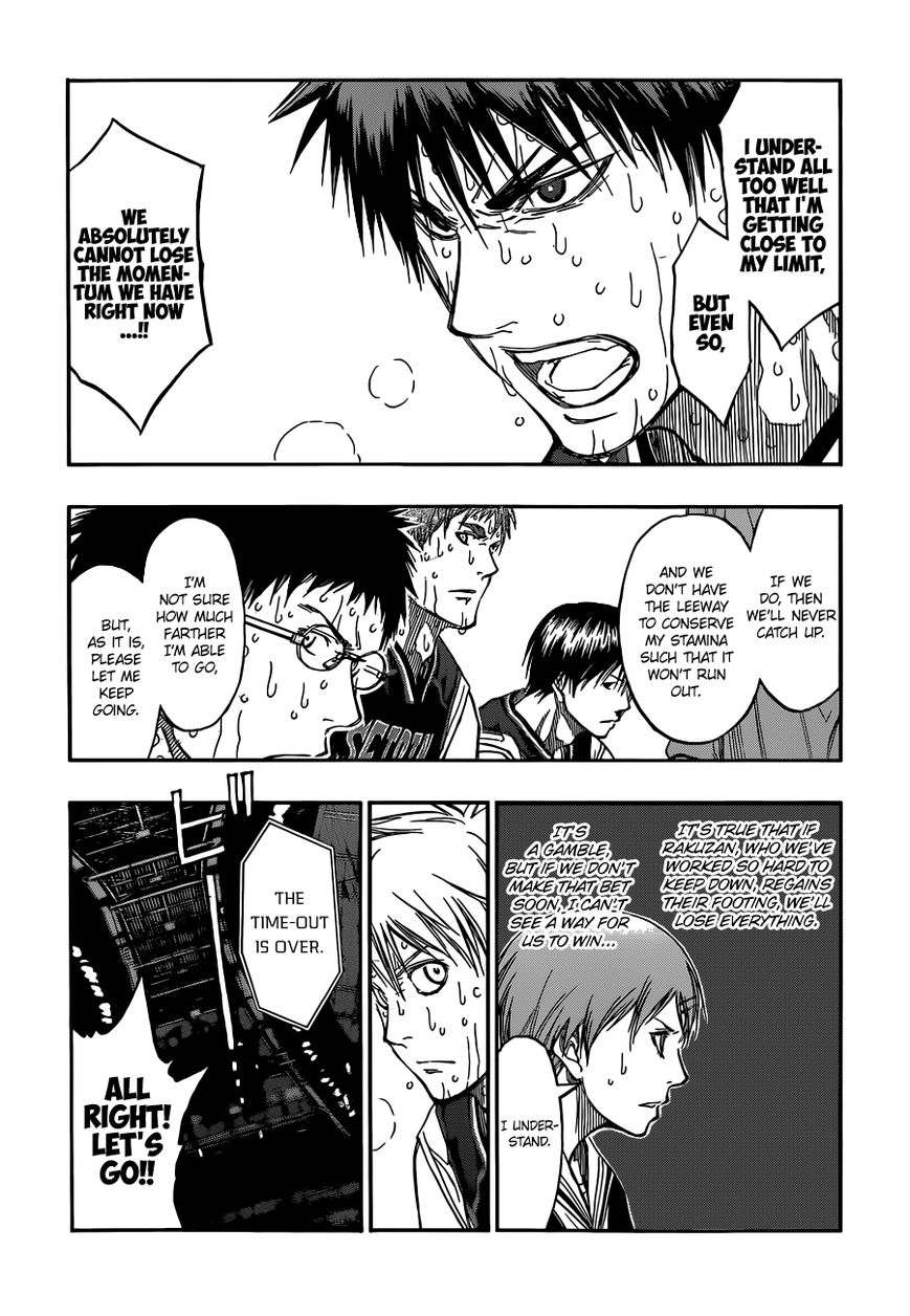 Kuroko No Basket - Vol.23 Chapter 265 : Since We Don't Have The Leisure For That