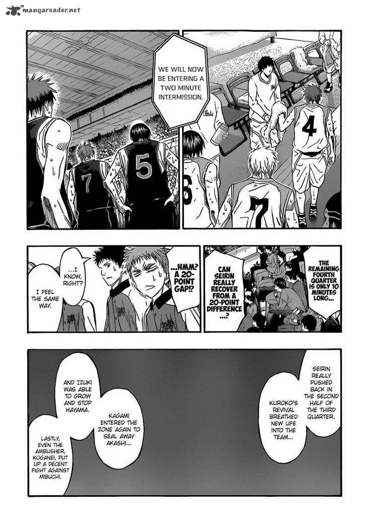 Kuroko No Basket - Vol.23 Chapter 257 : Let's Do This, Rakuzan!!