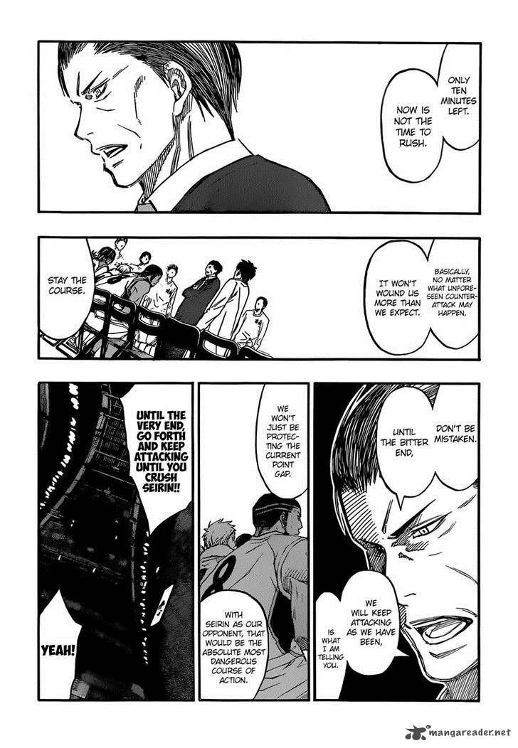 Kuroko No Basket - Vol.23 Chapter 257 : Let's Do This, Rakuzan!!