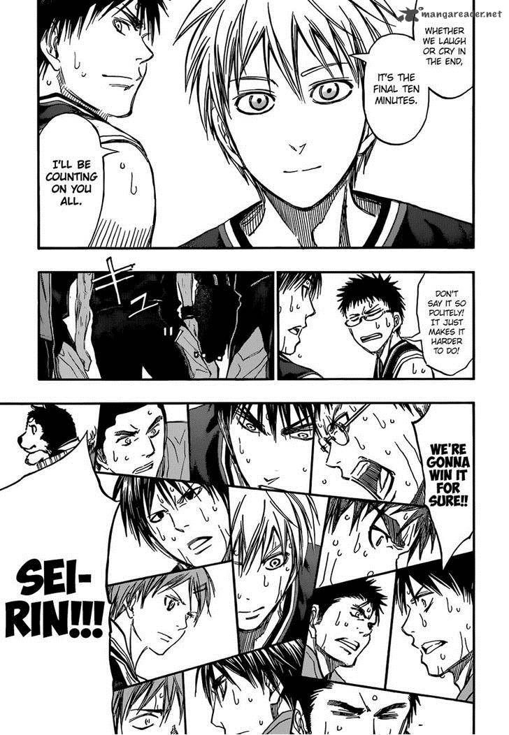 Kuroko No Basket - Vol.23 Chapter 257 : Let's Do This, Rakuzan!!