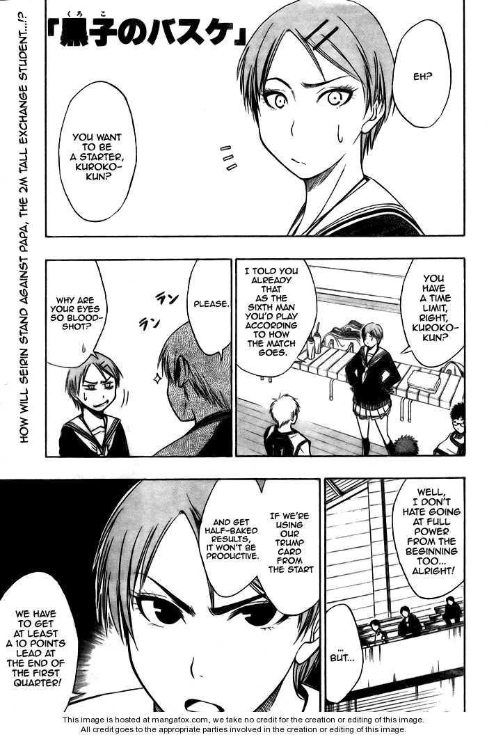 Kuroko No Basket - Vol.02 Chapter 014 : I'll Tell You Two Things