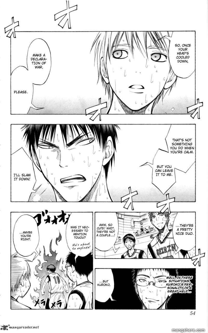 Kuroko No Basket - Vol.10 Chapter 083 : Declaration Of War, Please