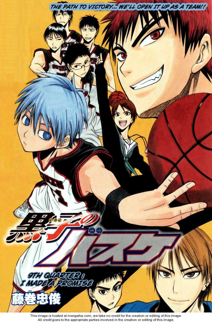 Kuroko No Basket - Vol.02 Chapter 009 : I Made A Promise