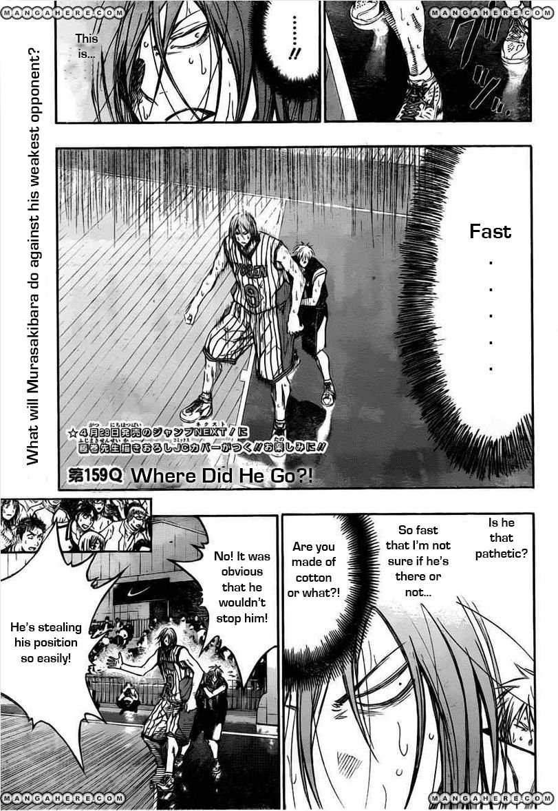 Kuroko No Basket - Vol.16 Chapter 159 : Where Did He Go