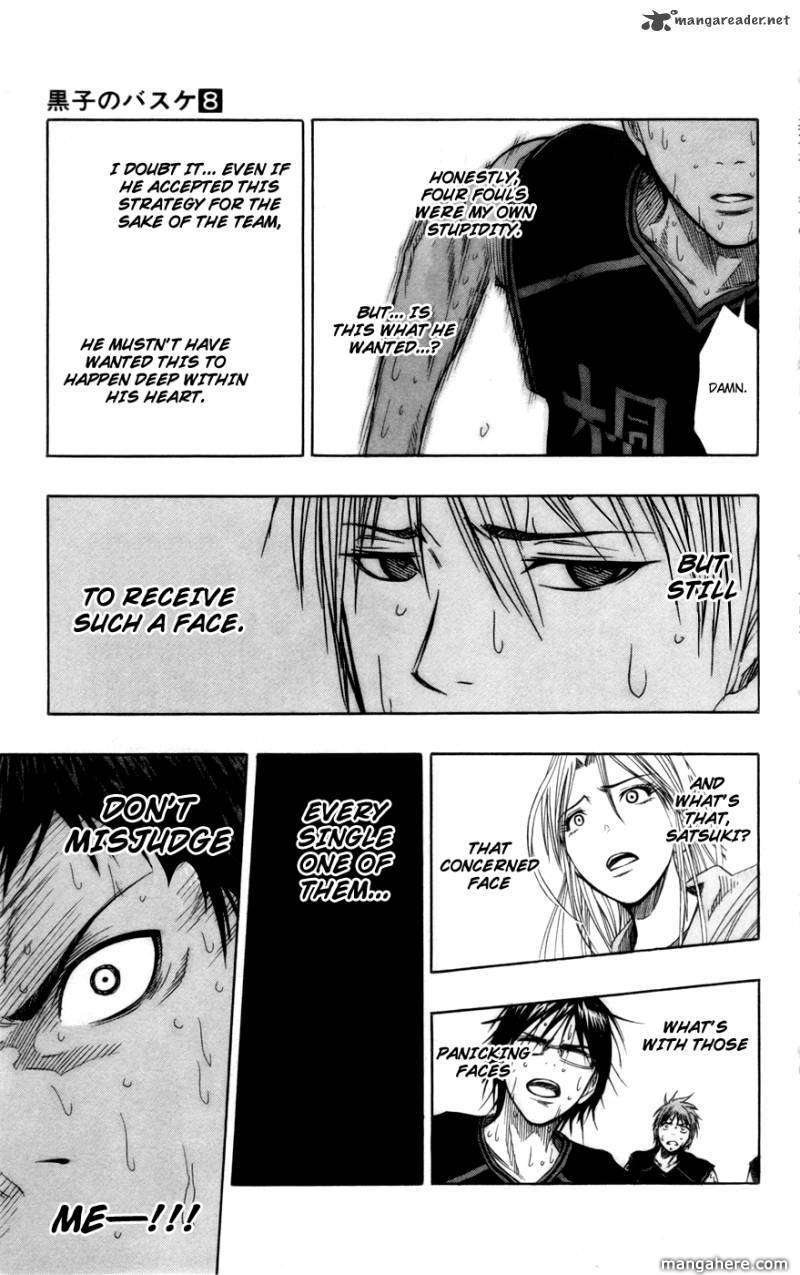 Kuroko No Basket - Vol.08 Chapter 070 : Don't Misjudge Me-!