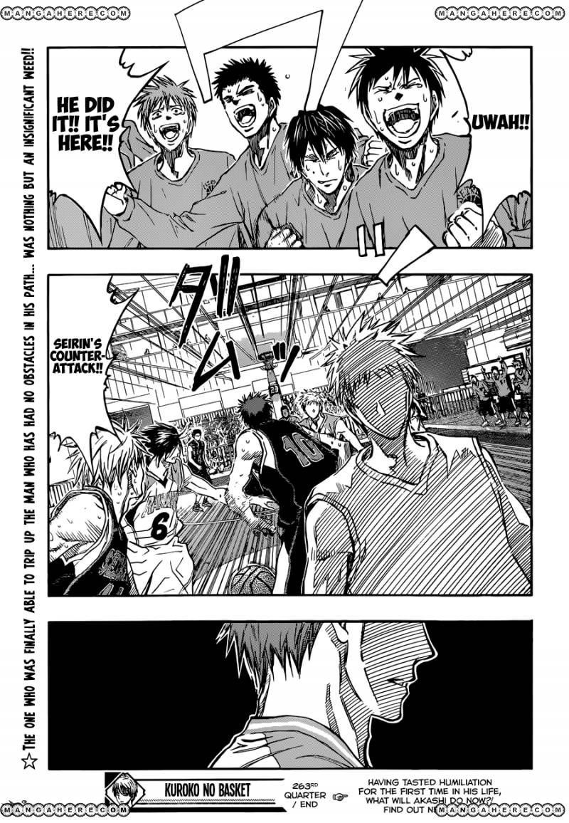 Kuroko No Basket - Vol.23 Chapter 263 : Please Stop Akashi!!