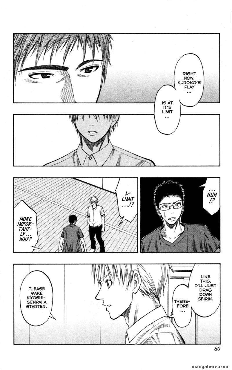 Kuroko No Basket - Vol.07 Chapter 056 : Abandoning