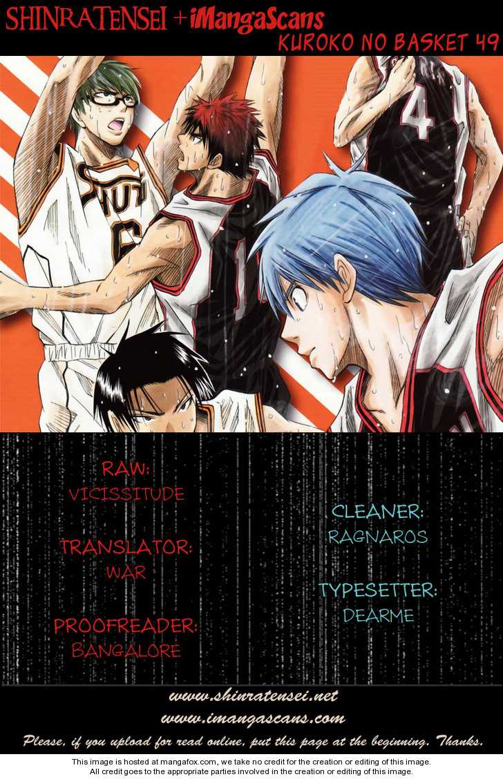 Kuroko No Basket - Vol.06 Chapter 049 : Let's Duel