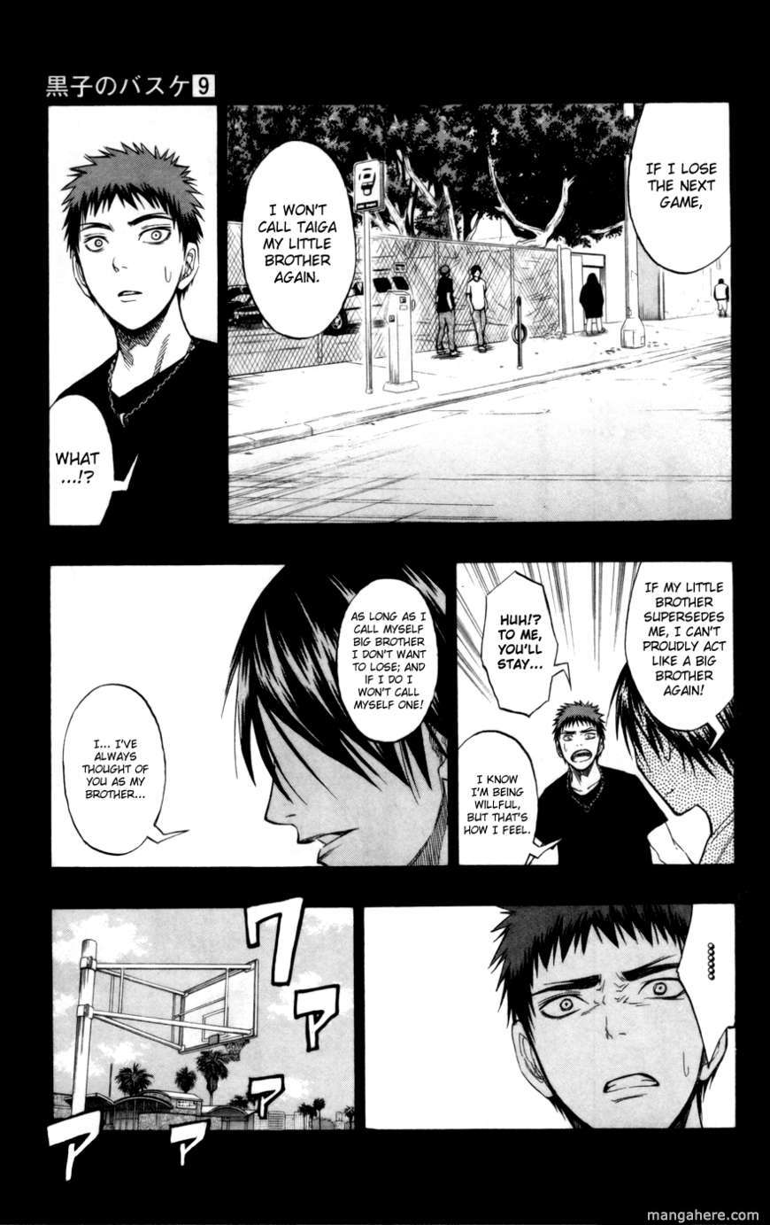 Kuroko No Basket - Vol.09 Chapter 076 : I'll Say I'm His Big Brother?