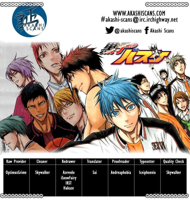 Kuroko No Basket - Vol.23 Chapter 250 : The Weight Of Determination