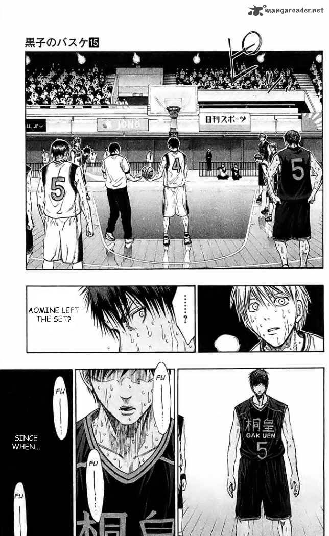 Kuroko No Basket - Vol.14 Chapter 133 : I'm In Your Debt