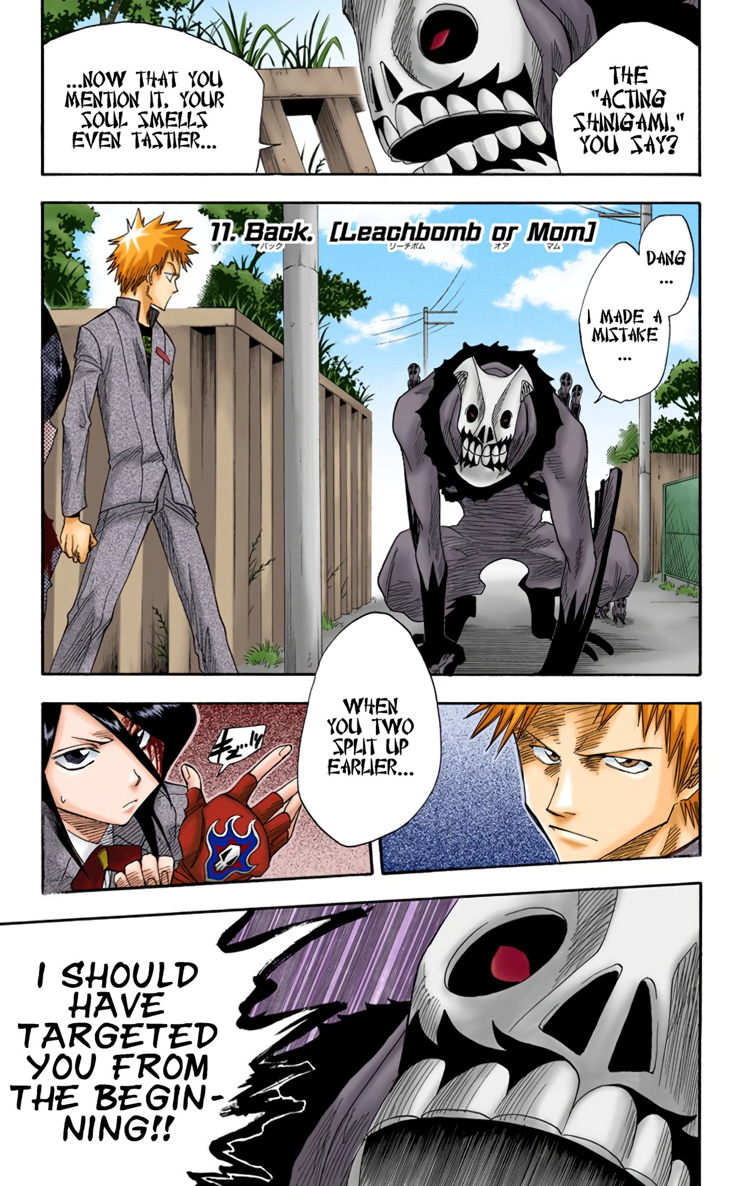 Bleach - Digital Colored Comics - Vol.2 Chapter 11: Back. (Leachbomb Or Mom)