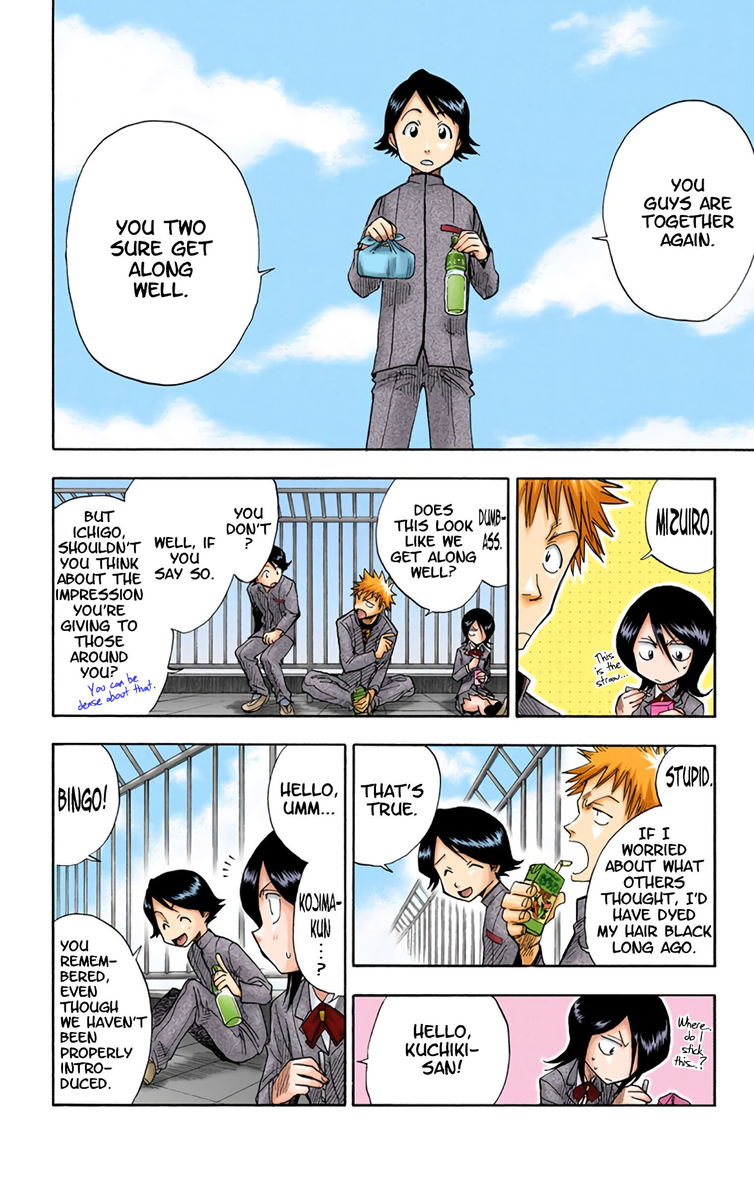 Bleach - Digital Colored Comics - Vol.1 Chapter 7: The Pink Cheeked Parakeet