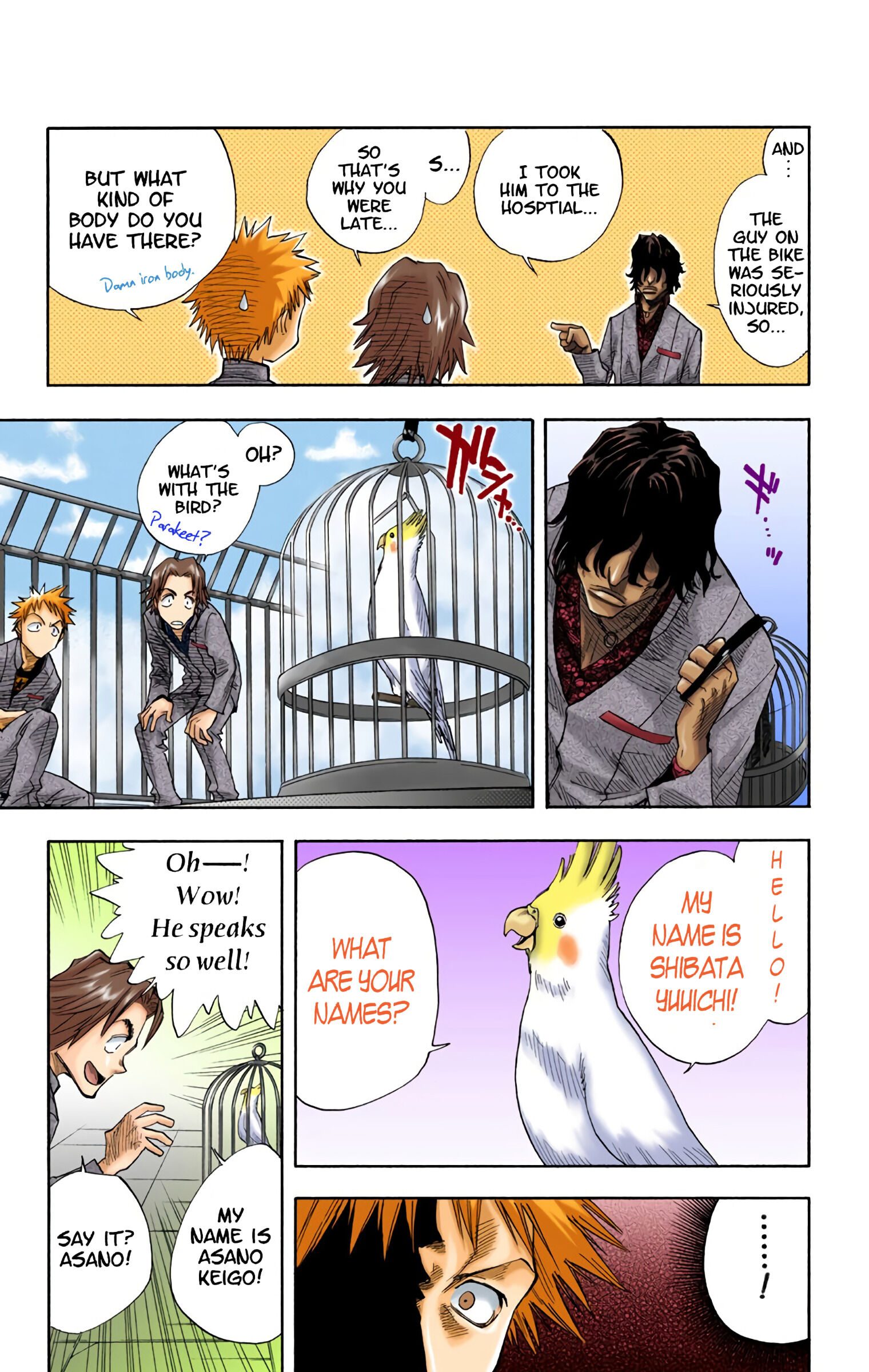 Bleach - Digital Colored Comics - Vol.1 Chapter 7: The Pink Cheeked Parakeet