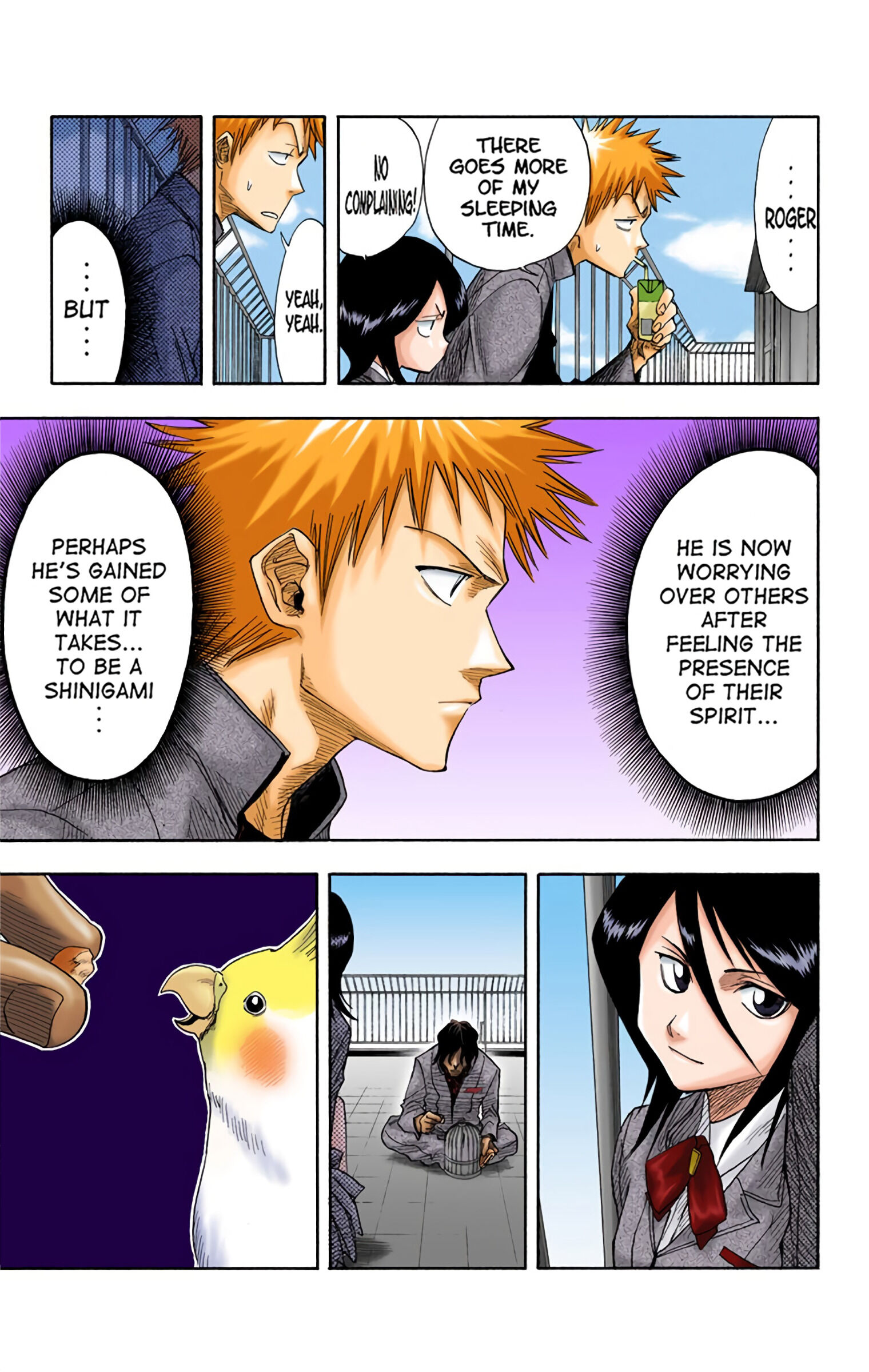 Bleach - Digital Colored Comics - Vol.1 Chapter 7: The Pink Cheeked Parakeet