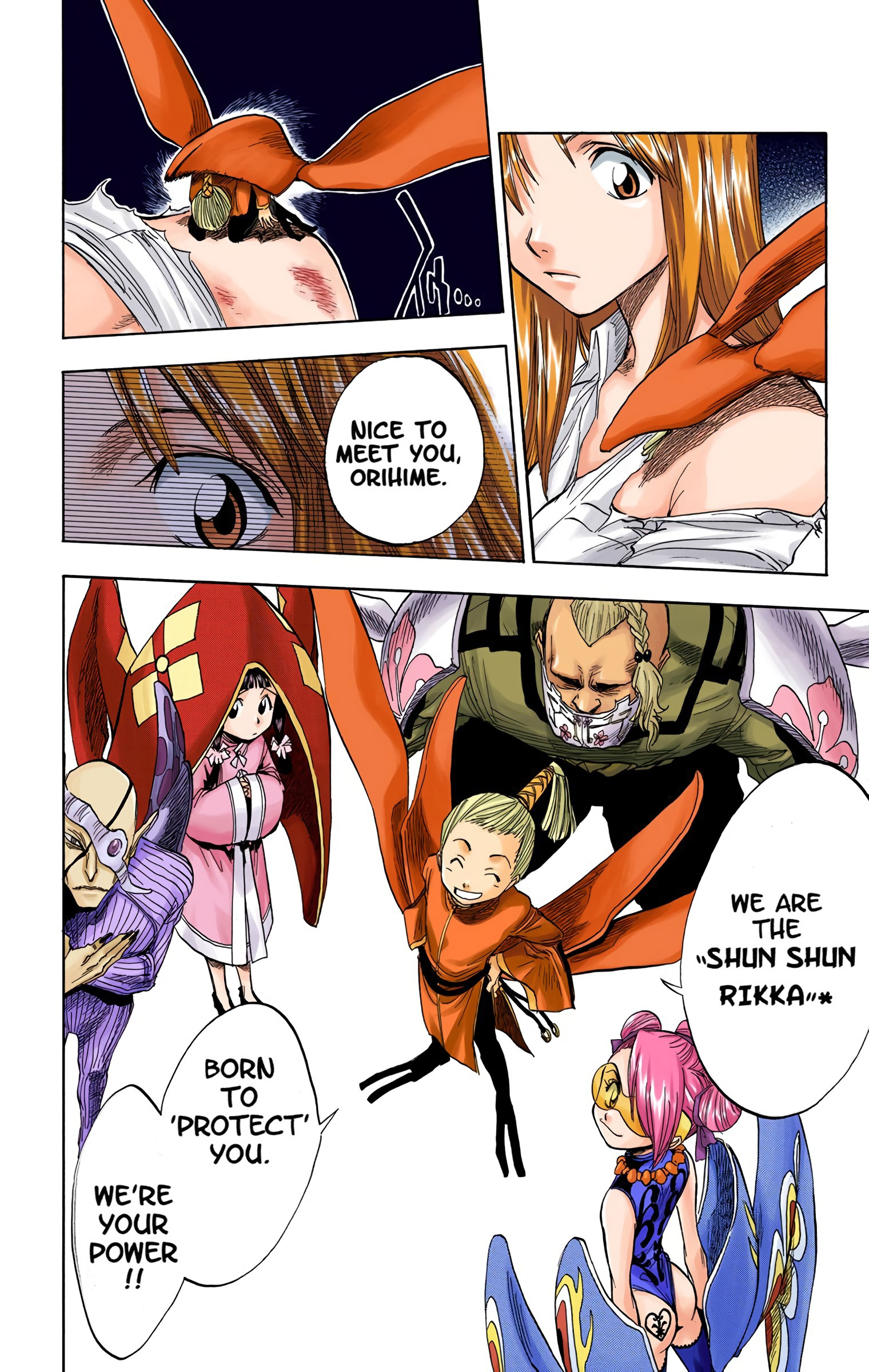 Bleach - Digital Colored Comics - Vol.5 Chapter 43: Princess & Dragon Part 3: Six Flowers