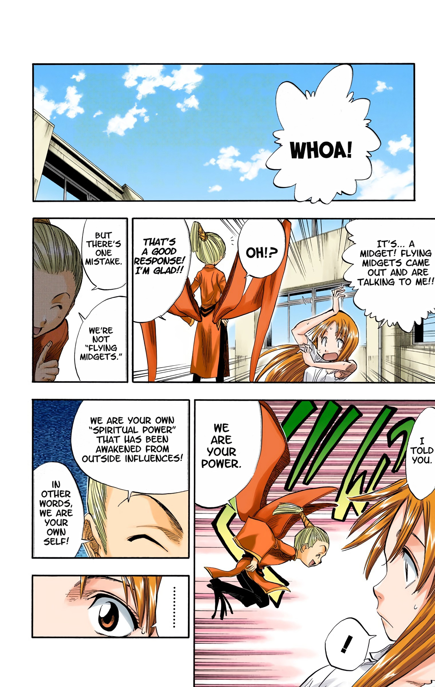 Bleach - Digital Colored Comics - Vol.5 Chapter 43: Princess & Dragon Part 3: Six Flowers