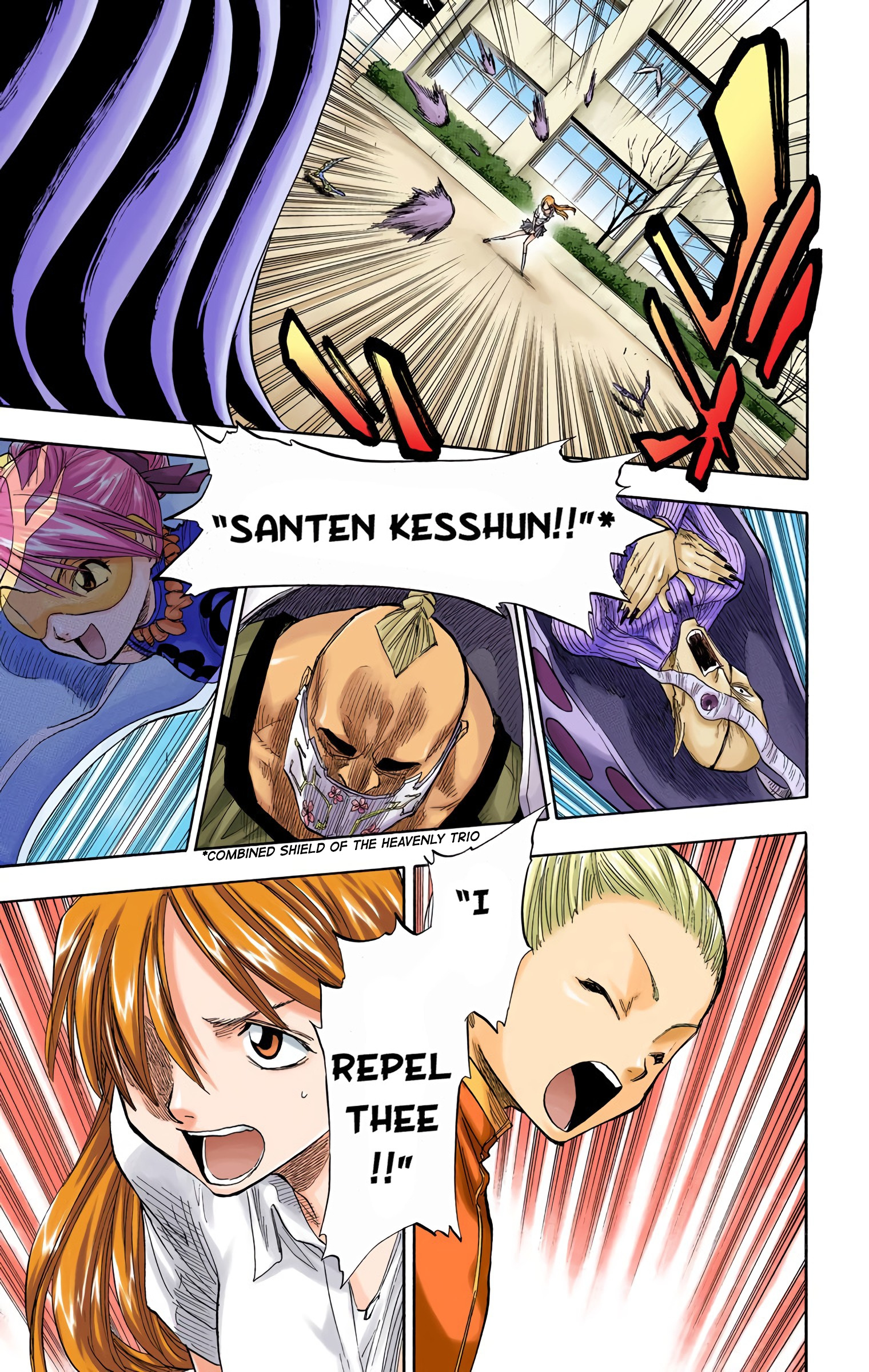 Bleach - Digital Colored Comics - Vol.5 Chapter 43: Princess & Dragon Part 3: Six Flowers