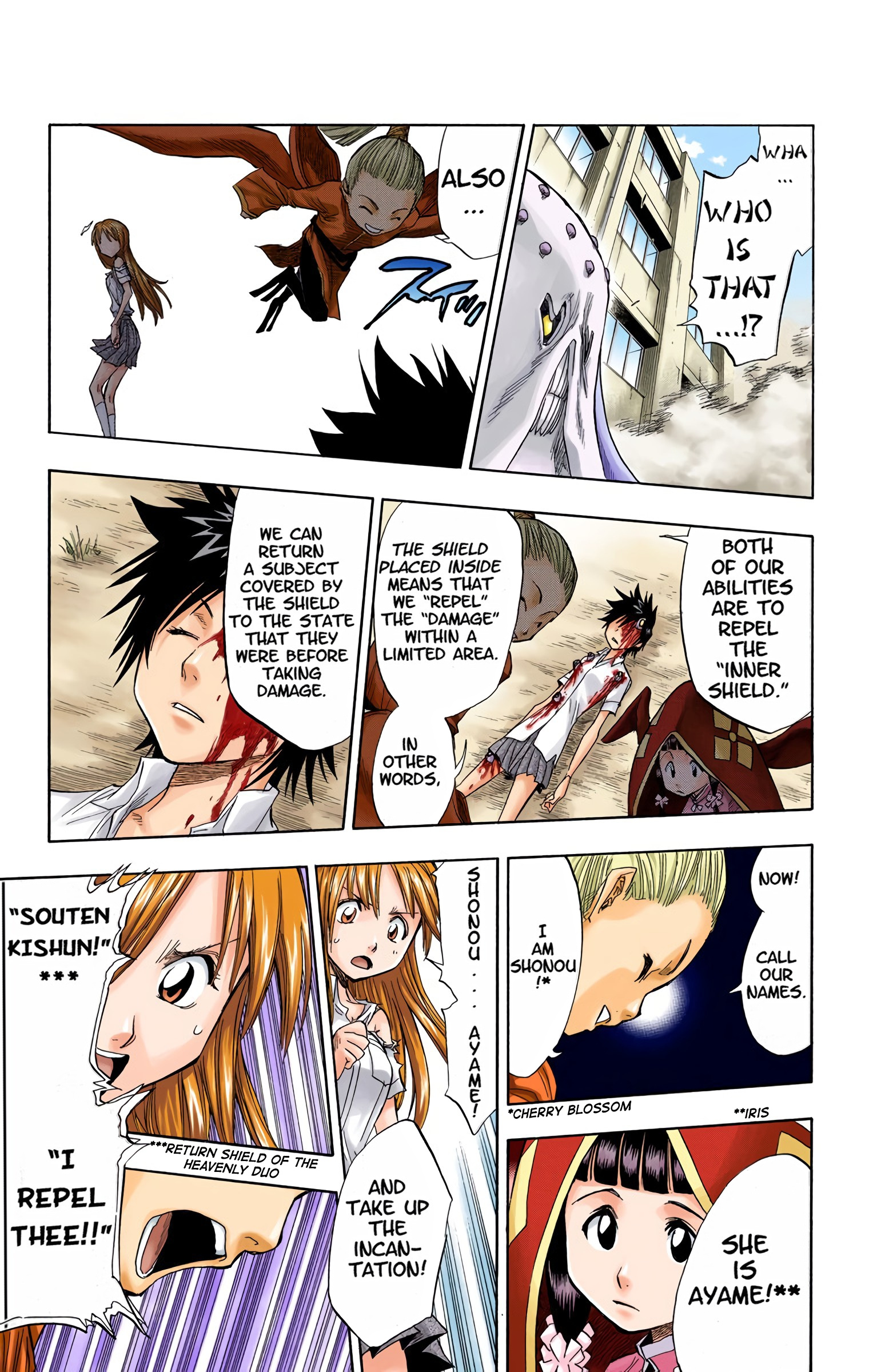 Bleach - Digital Colored Comics - Vol.5 Chapter 43: Princess & Dragon Part 3: Six Flowers