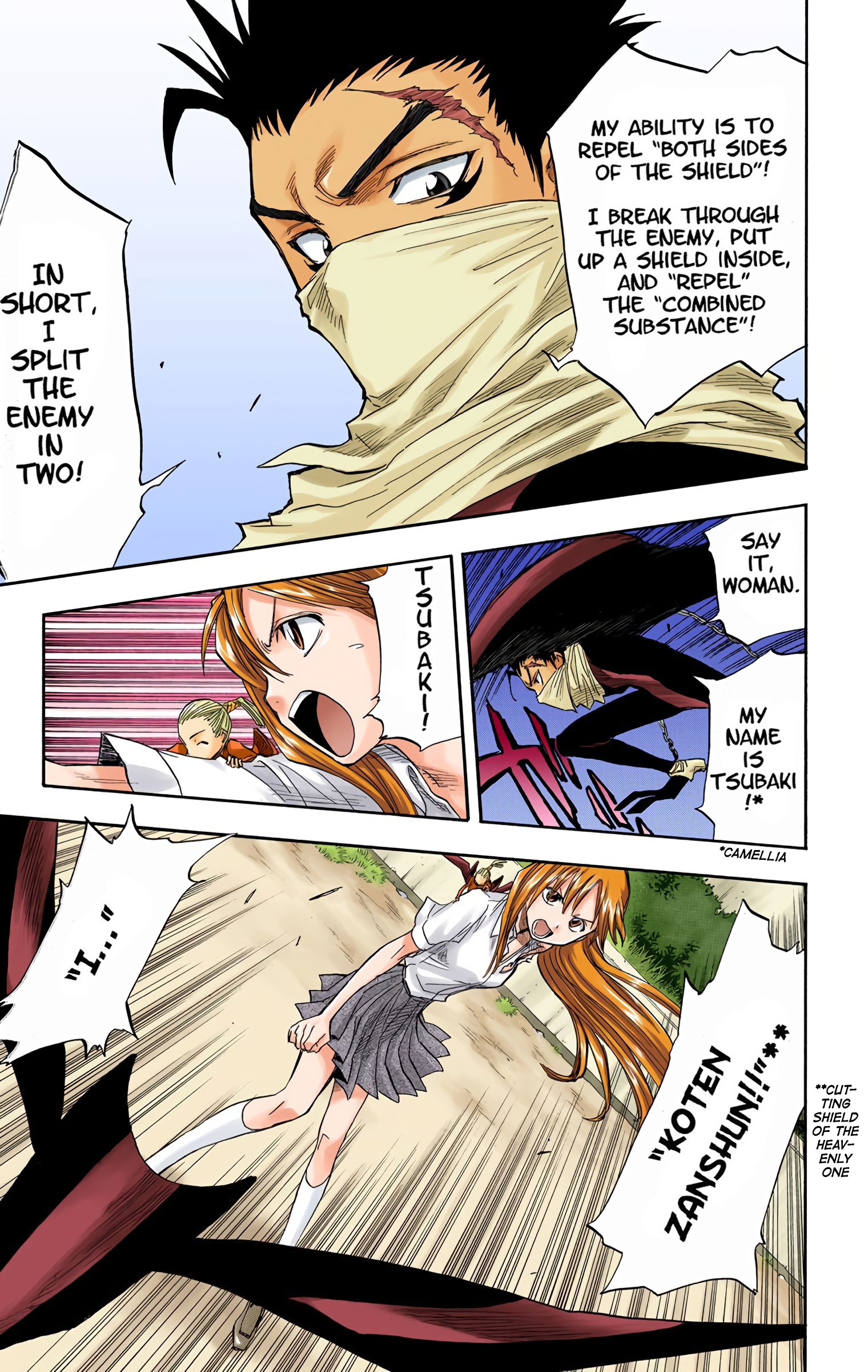 Bleach - Digital Colored Comics - Vol.5 Chapter 43: Princess & Dragon Part 3: Six Flowers