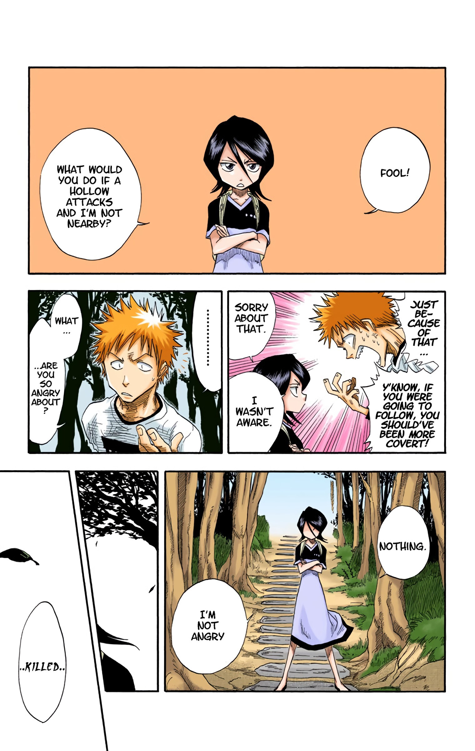 Bleach - Digital Colored Comics - Vol.3 Chapter 18: 6/17 Op. 2 Doesn't Smile Much Anymore