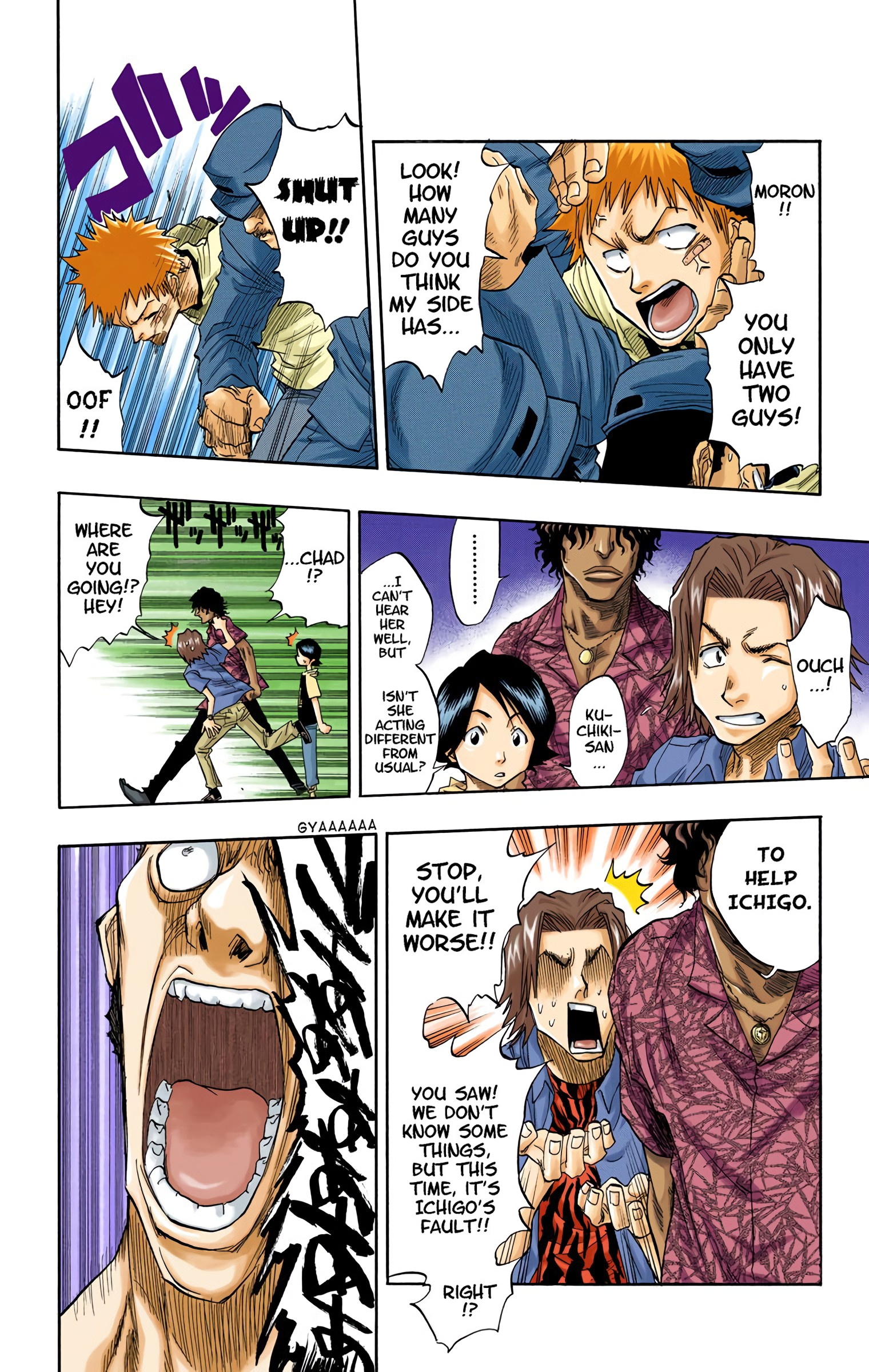 Bleach - Digital Colored Comics - Vol.4 Chapter 29: Stop That, Stupid!!