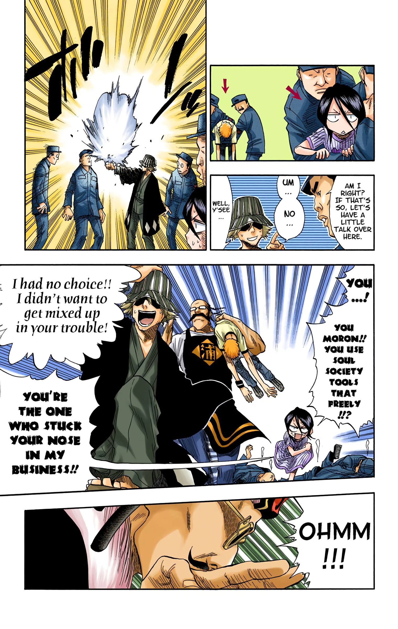 Bleach - Digital Colored Comics - Vol.4 Chapter 29: Stop That, Stupid!!