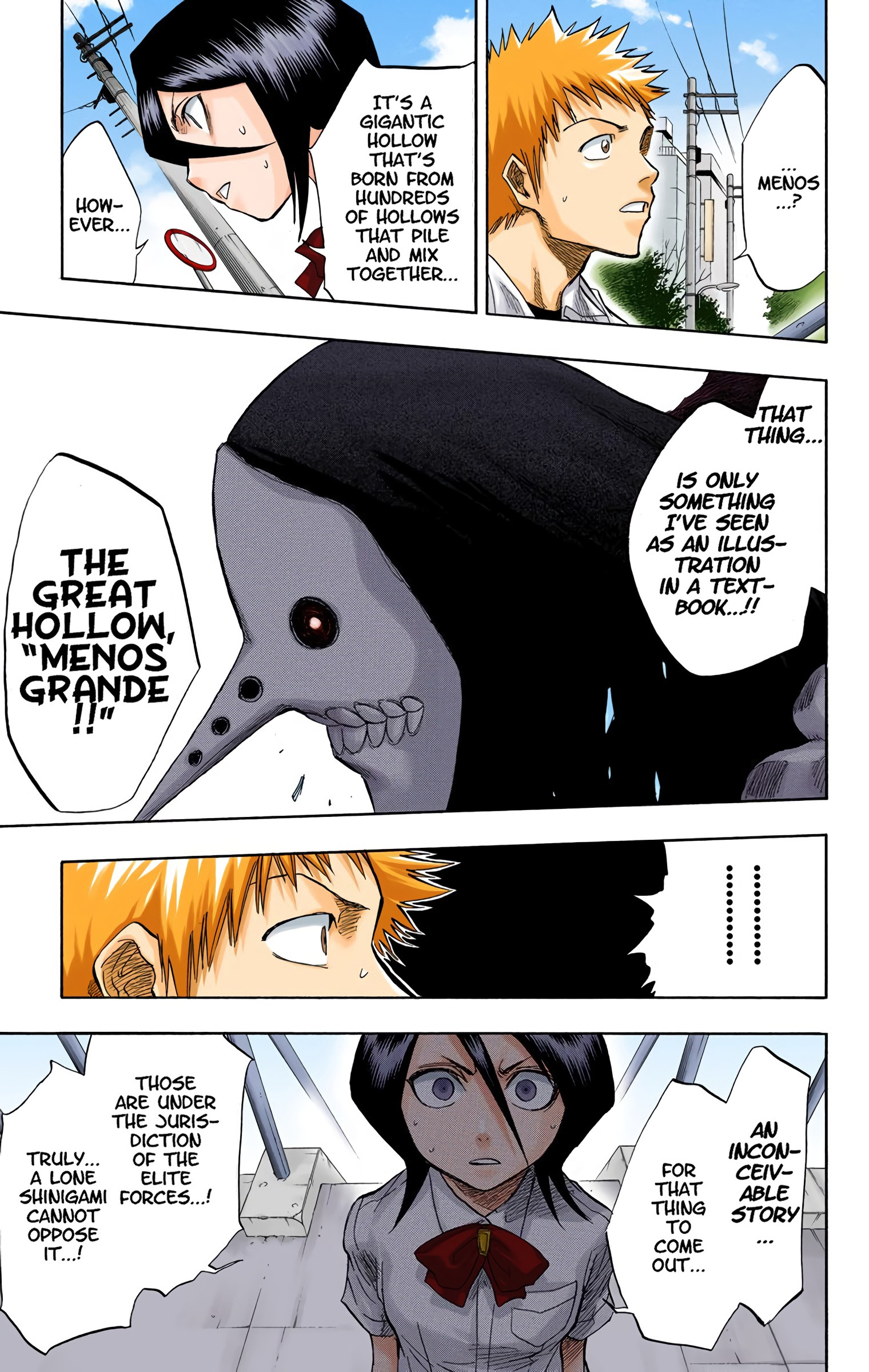 Bleach - Digital Colored Comics - Vol.6 Chapter 48: Menos Grande