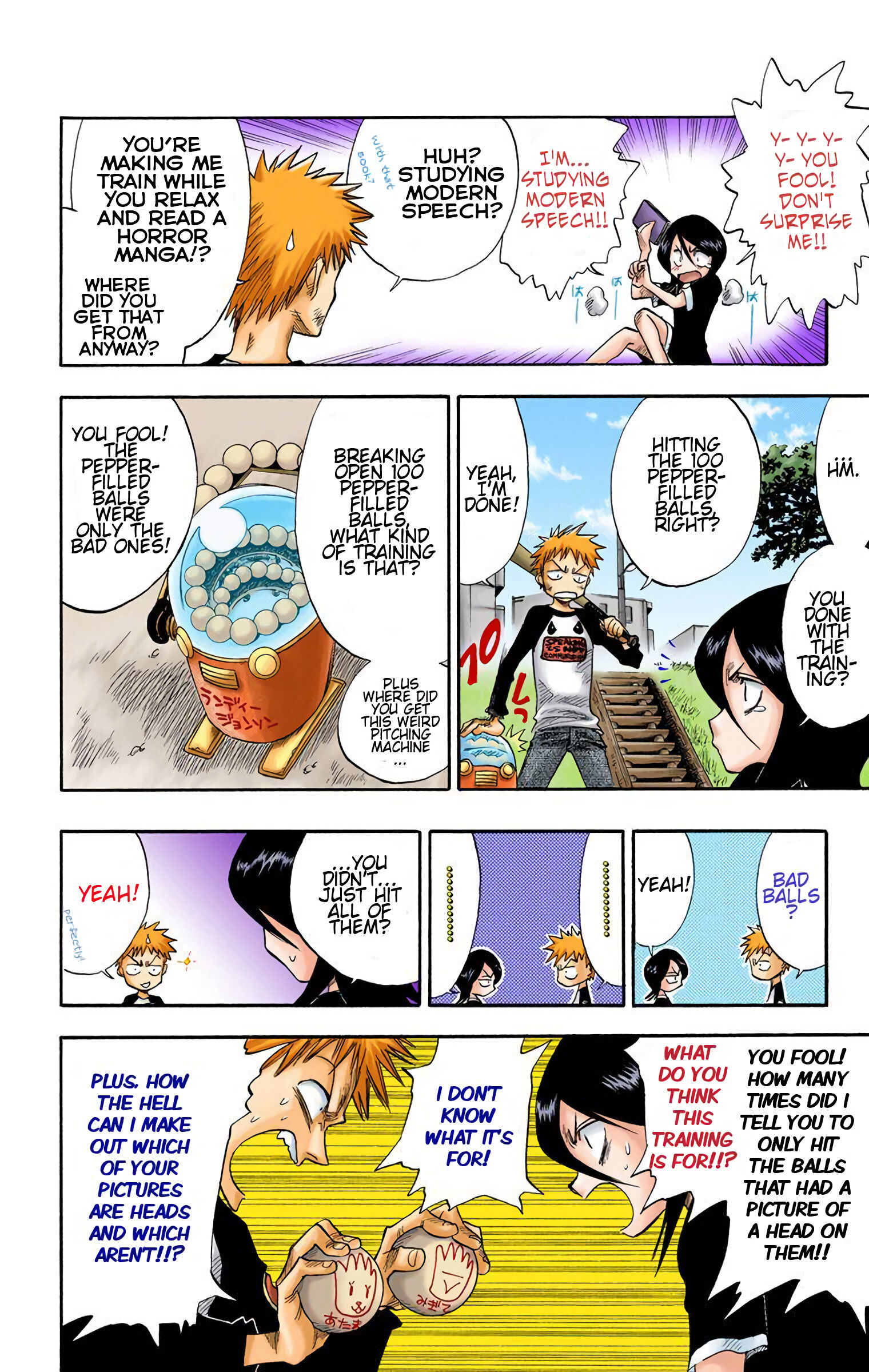 Bleach - Digital Colored Comics - Vol.1 Chapter 3: Headhittin'