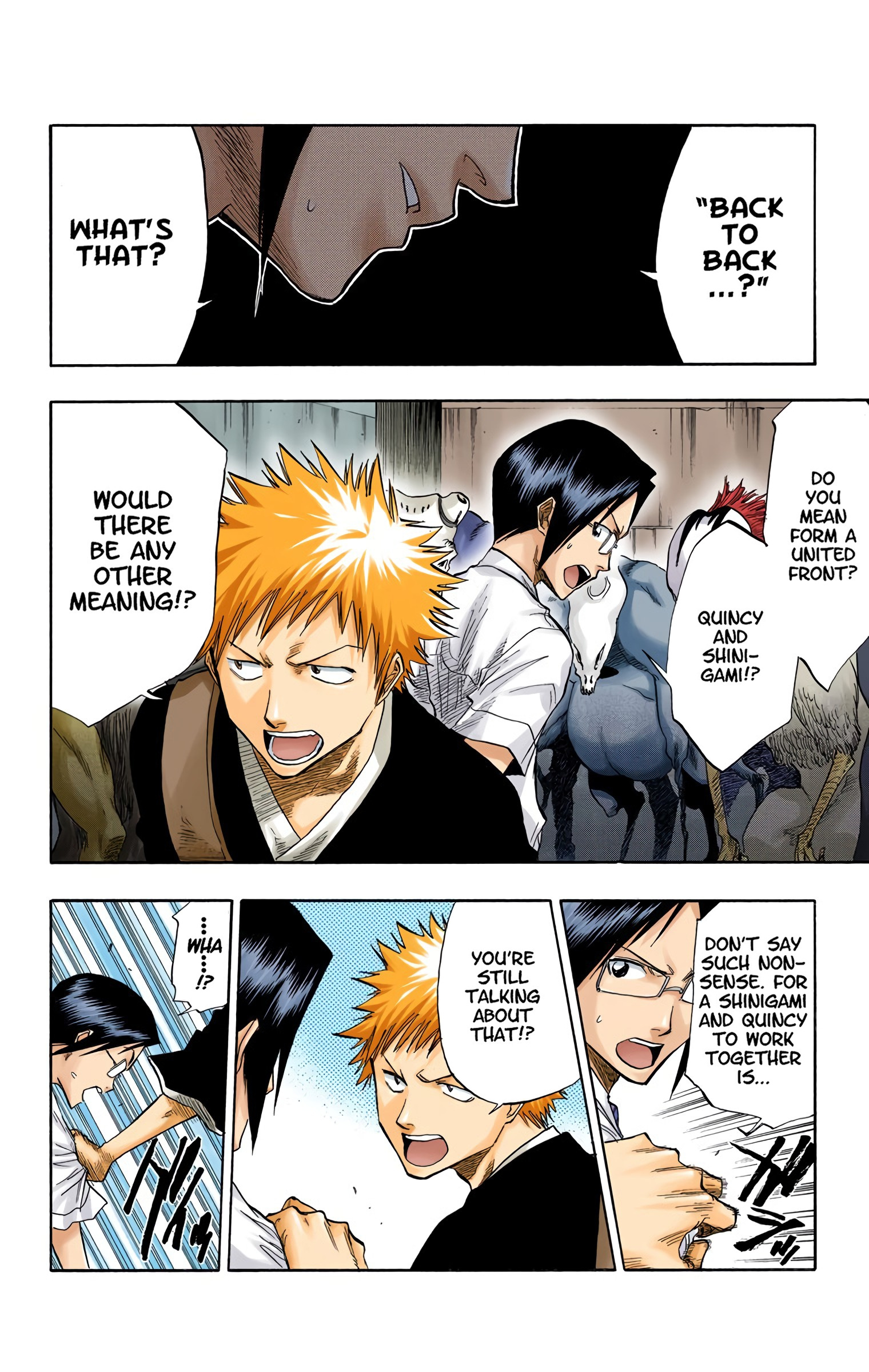 Bleach - Digital Colored Comics - Vol.6 Chapter 47: Back-To-Back ~ Tearing Sky