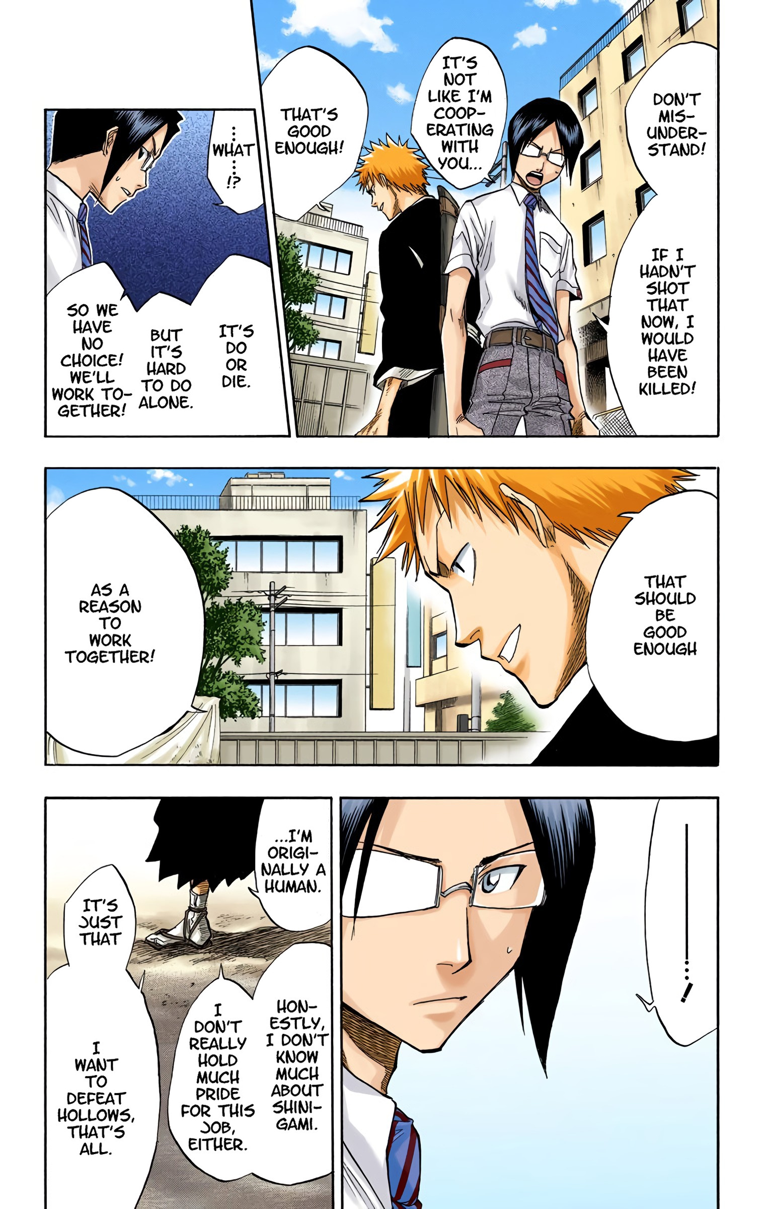 Bleach - Digital Colored Comics - Vol.6 Chapter 47: Back-To-Back ~ Tearing Sky