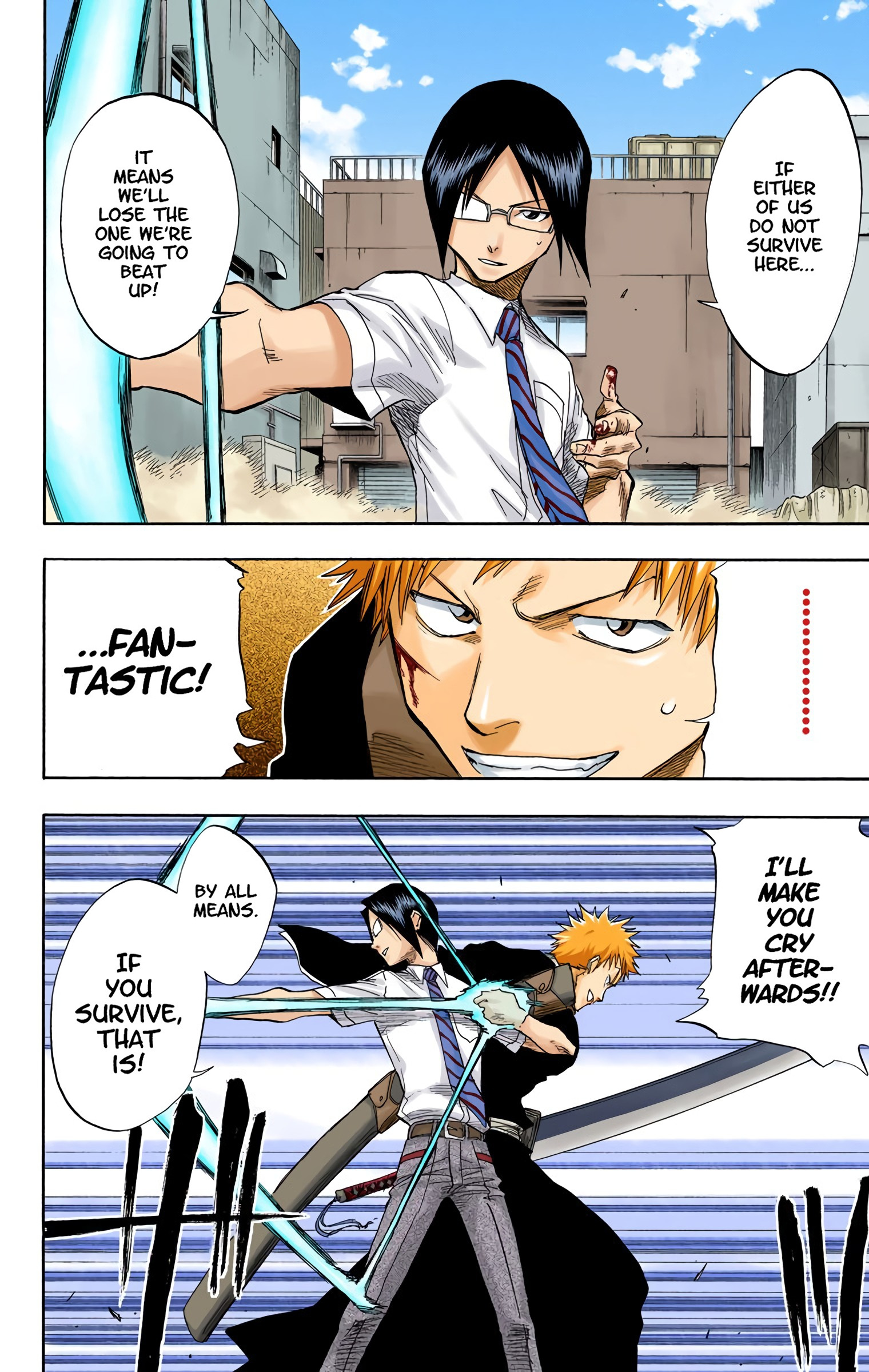 Bleach - Digital Colored Comics - Vol.6 Chapter 47: Back-To-Back ~ Tearing Sky