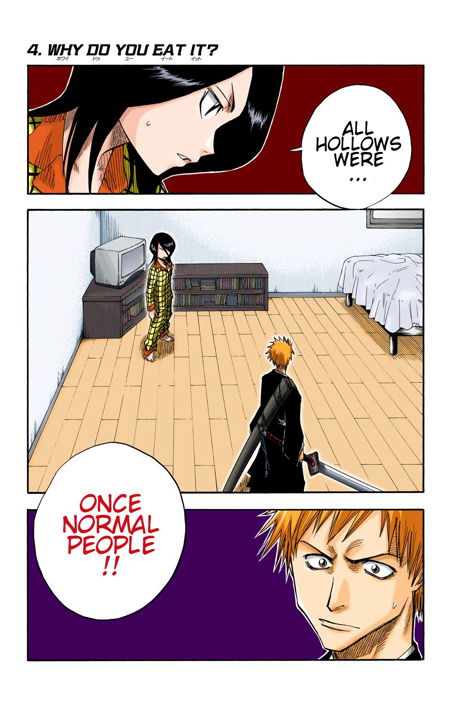 Bleach - Digital Colored Comics - Vol.1 Chapter 4: Why Do You Eat It?