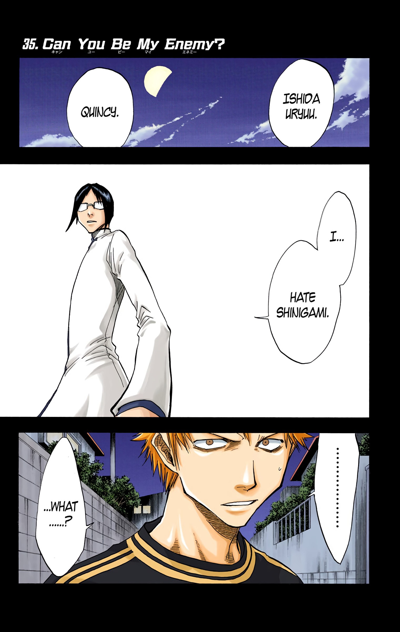 Bleach - Digital Colored Comics - Vol.5 Chapter 35: Will You Be My Enemy?