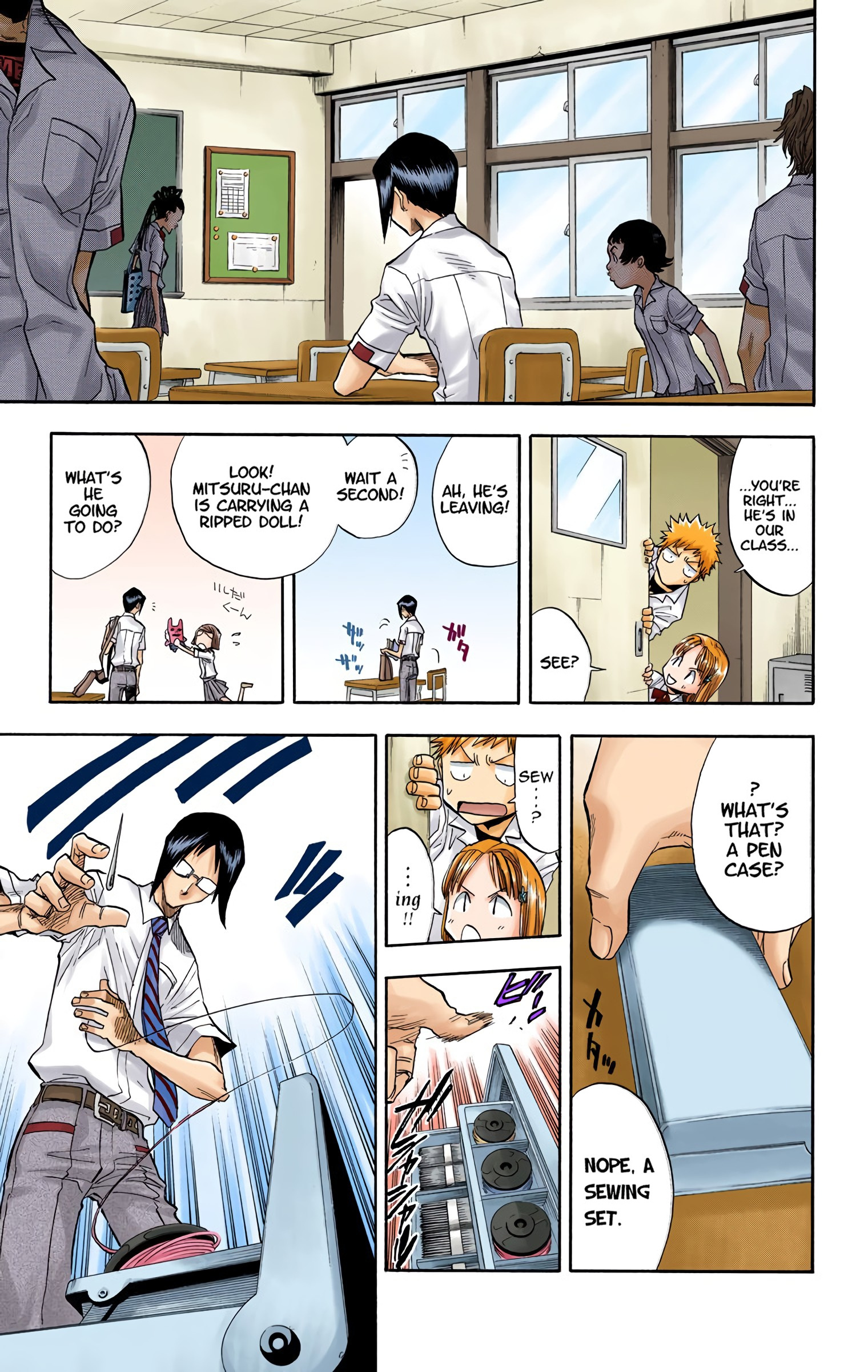 Bleach - Digital Colored Comics - Vol.5 Chapter 35: Will You Be My Enemy?