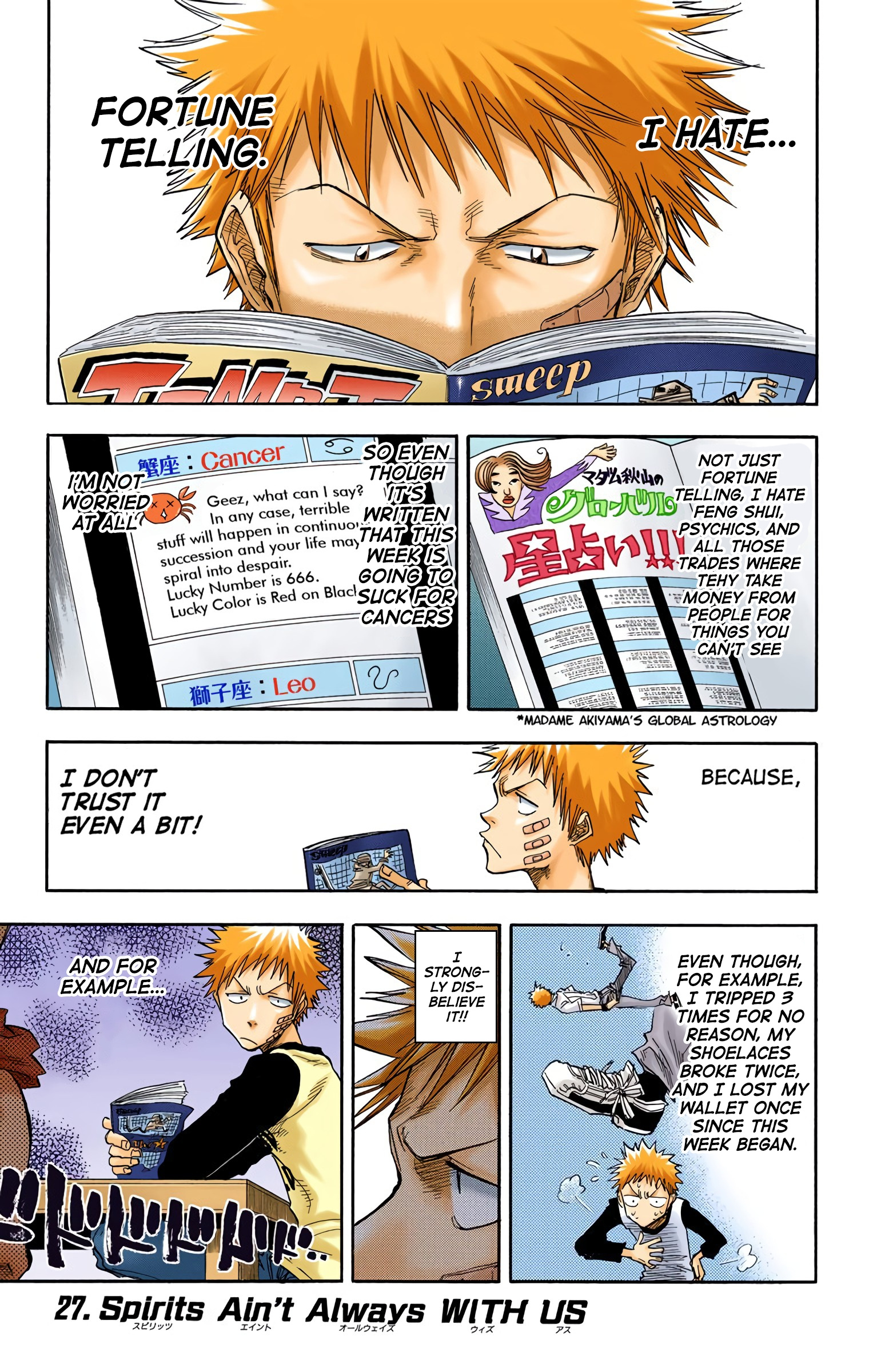 Bleach - Digital Colored Comics - Vol.4 Chapter 27: Spirits Aren't Always With Us