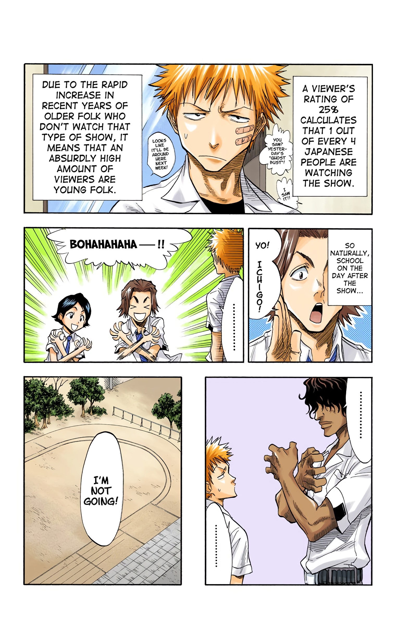 Bleach - Digital Colored Comics - Vol.4 Chapter 27: Spirits Aren't Always With Us