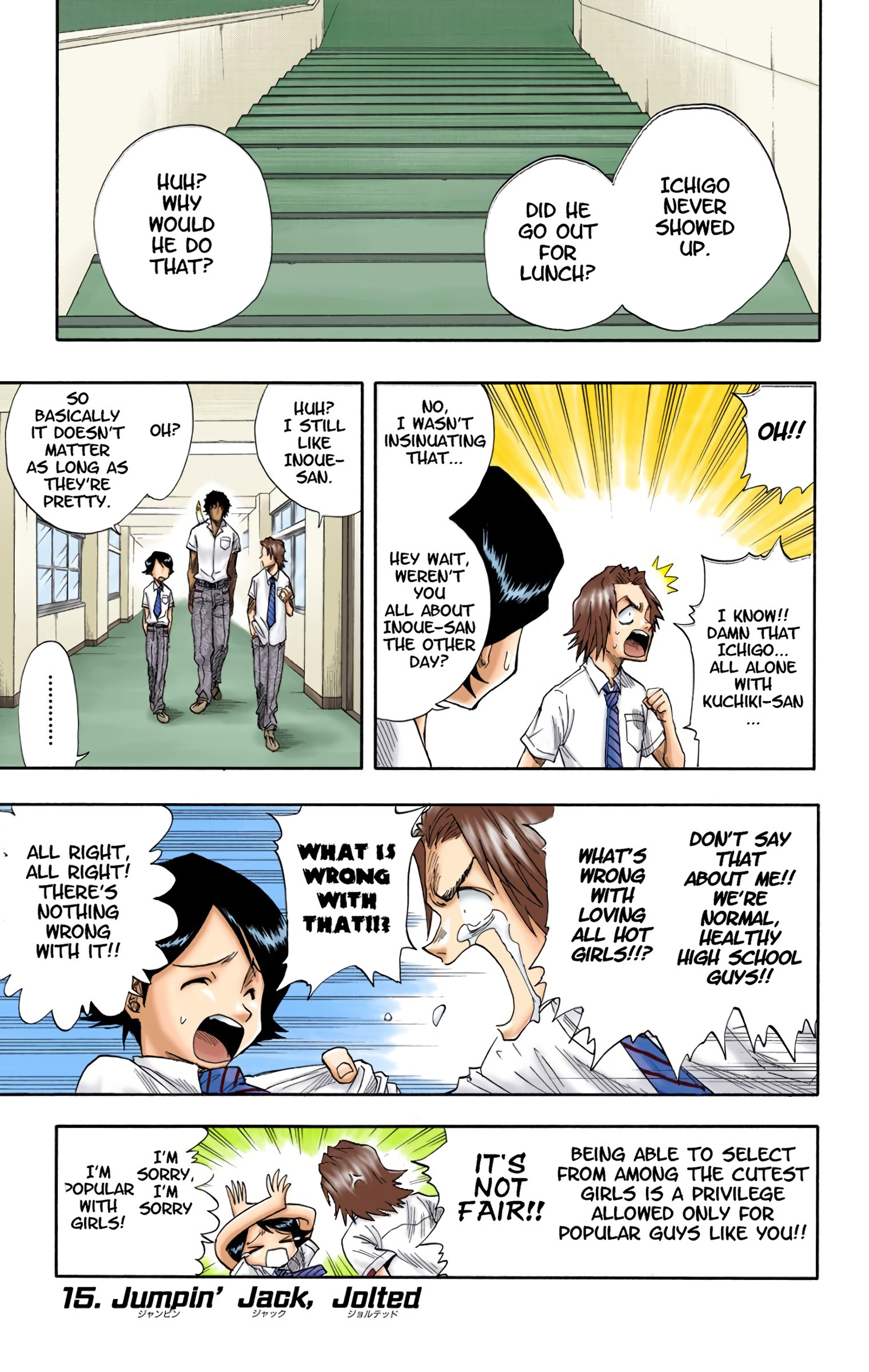 Bleach - Digital Colored Comics - Vol.2 Chapter 15: Jumpin' Jack, Jolted