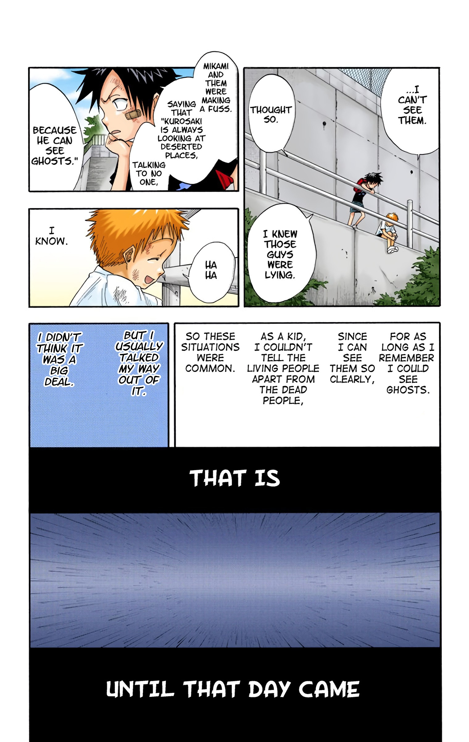 Bleach - Digital Colored Comics - Vol.3 Chapter 19: 6/17 Op. 3 Memories In The Rain