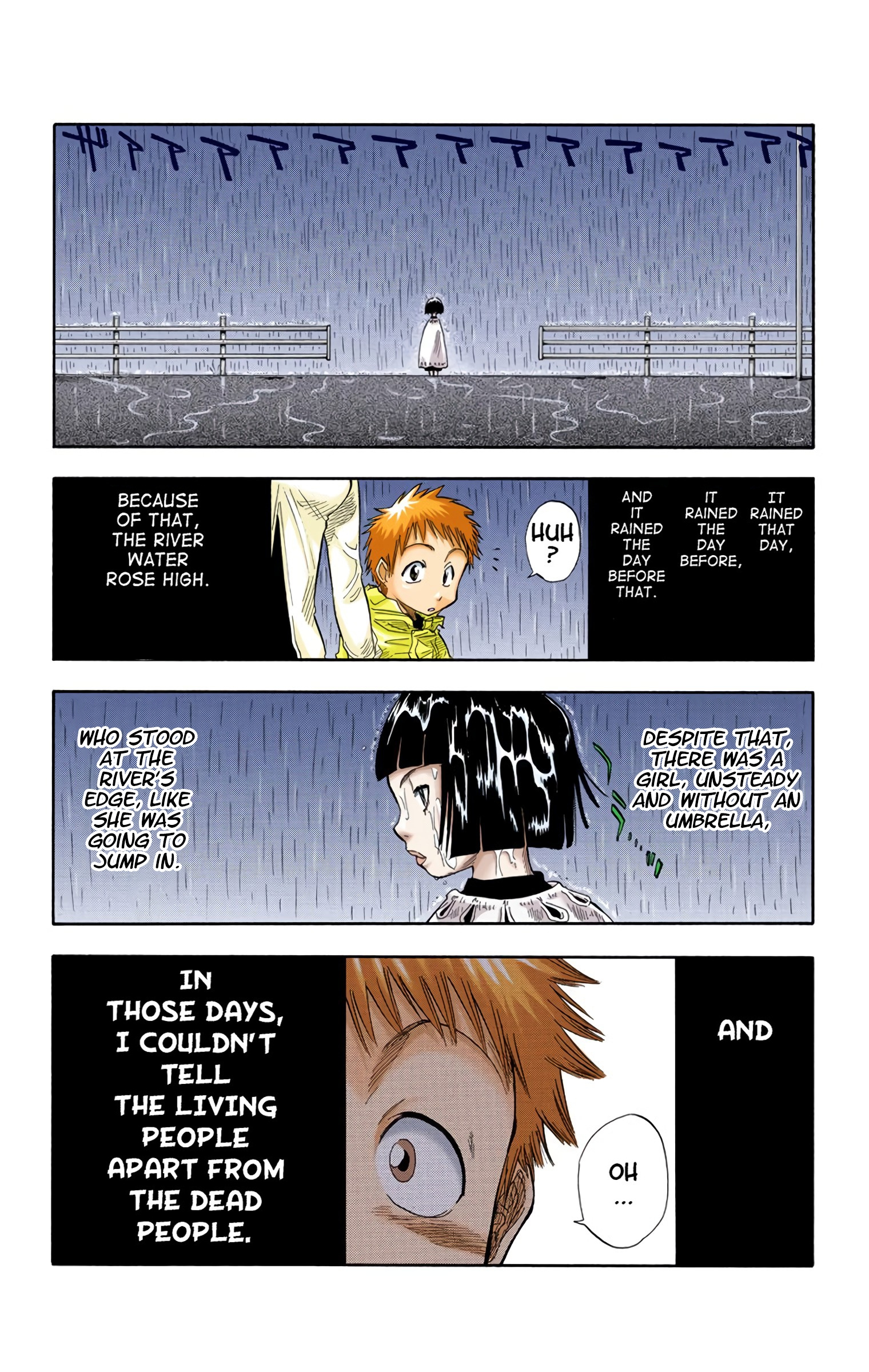 Bleach - Digital Colored Comics - Vol.3 Chapter 19: 6/17 Op. 3 Memories In The Rain